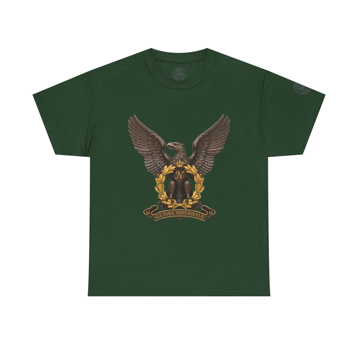 French Bonaparte Eagle Crest T-Shirt — Napoleonic Heritage Tee — product image 8