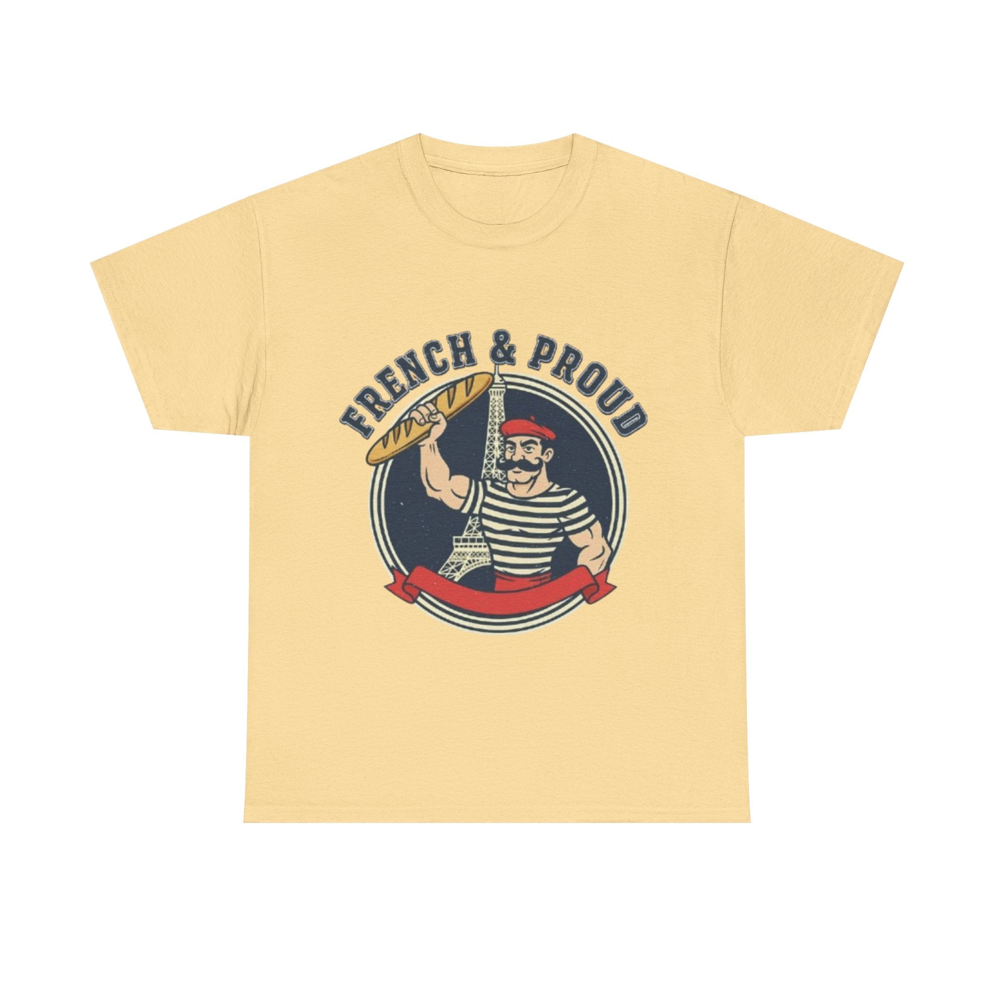French & Proud T-Shirt — Retro French Sailor Graphic Tee