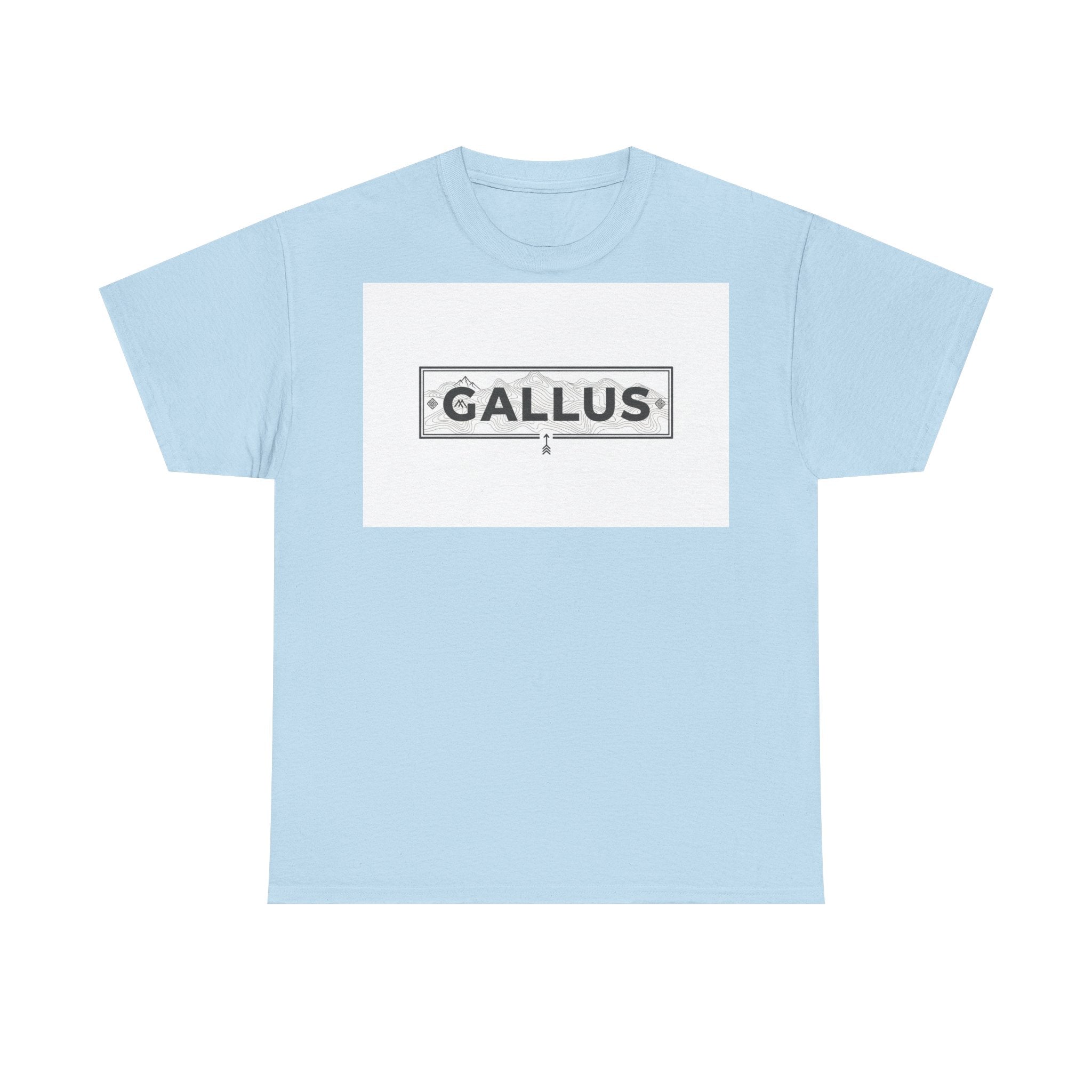 Gallus Logo Tee — Minimalist Stamp Graphic T-Shirt