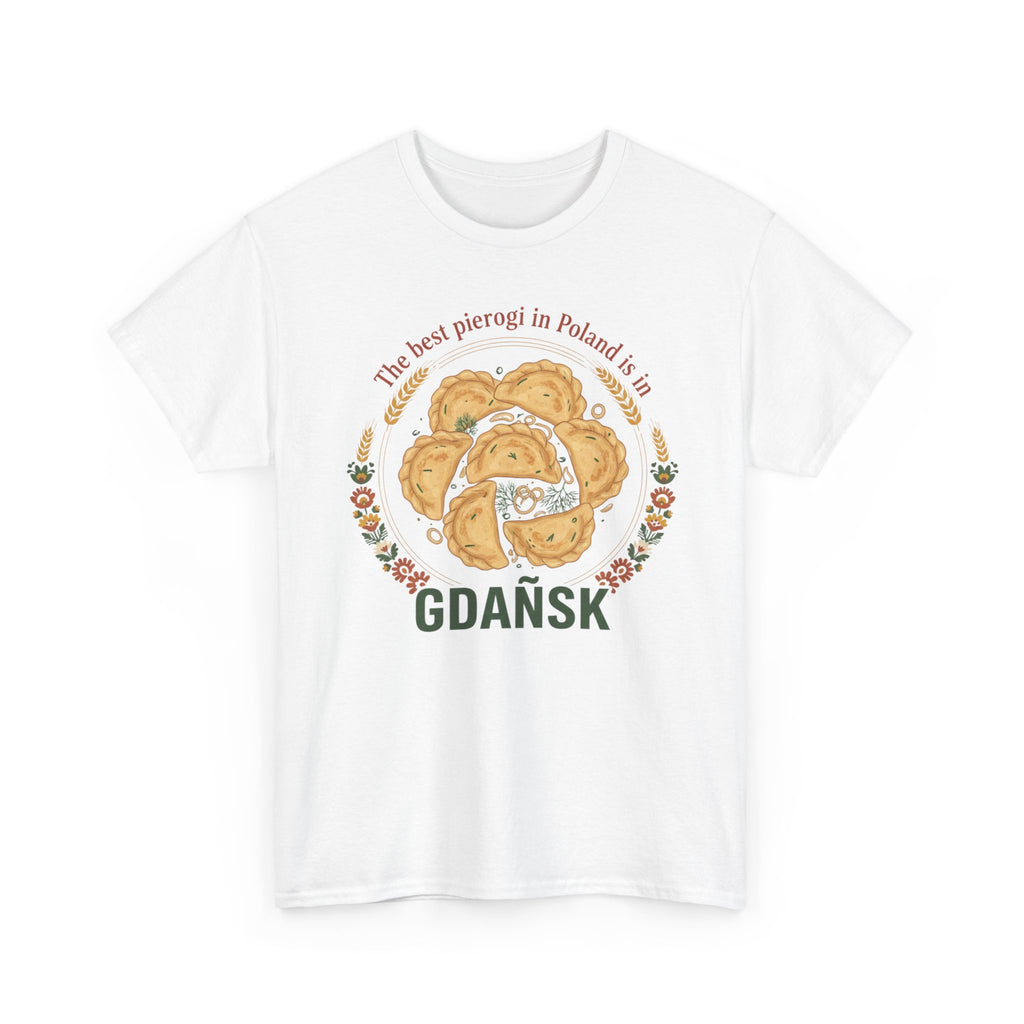 Gdańsk Pierogi T-Shirt — "The best pierogi in Poland" Travel Souvenir Tee