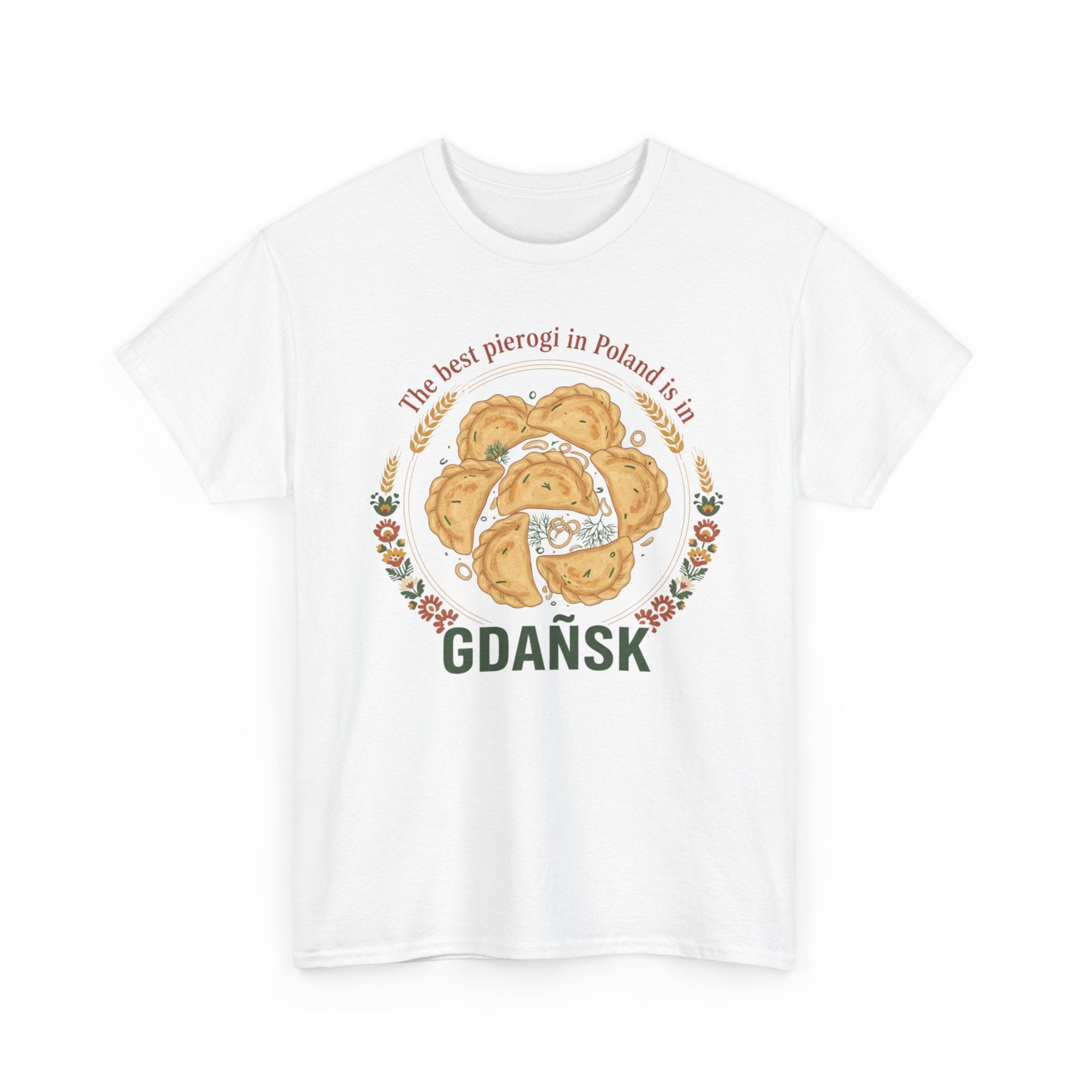 Gdańsk Pierogi T-Shirt — "The best pierogi in Poland" Travel Souvenir Tee
