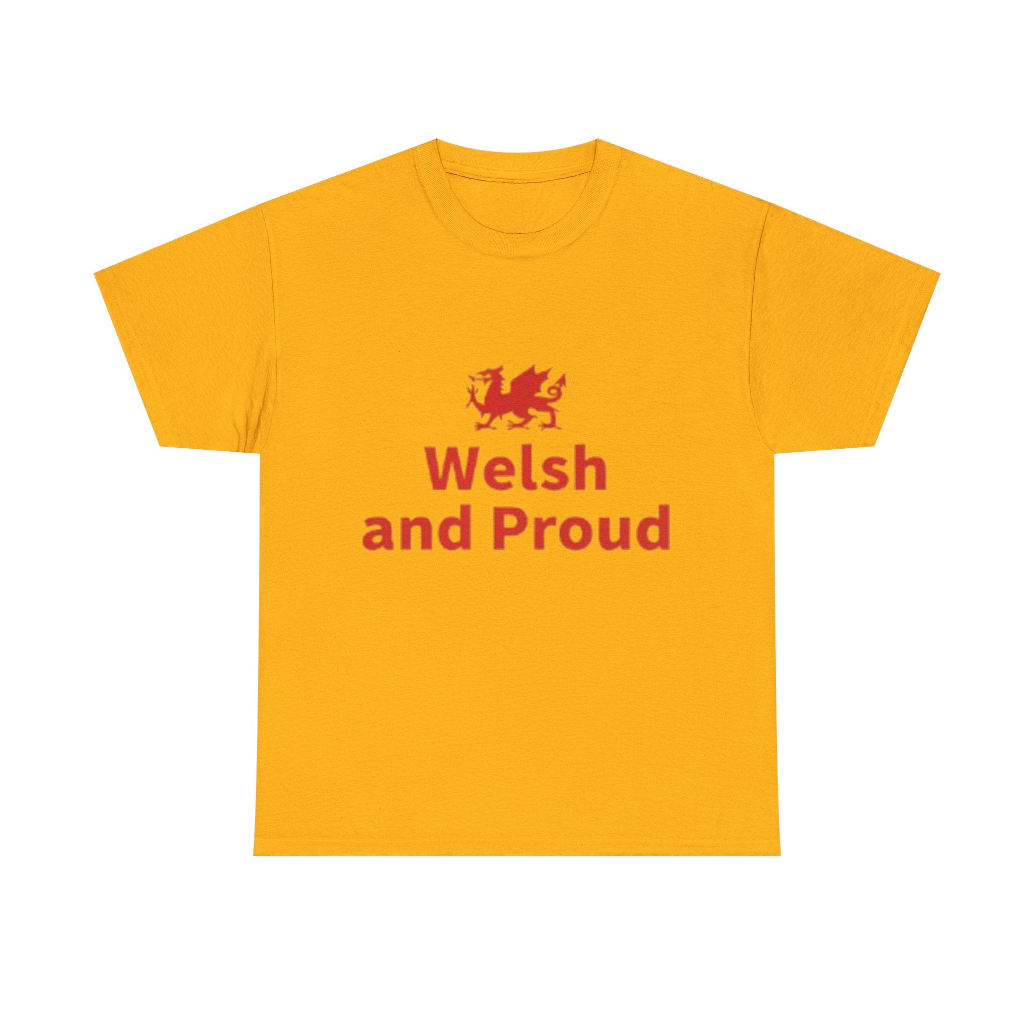 Welsh and Proud T-Shirt — Welsh Dragon Pride Tee