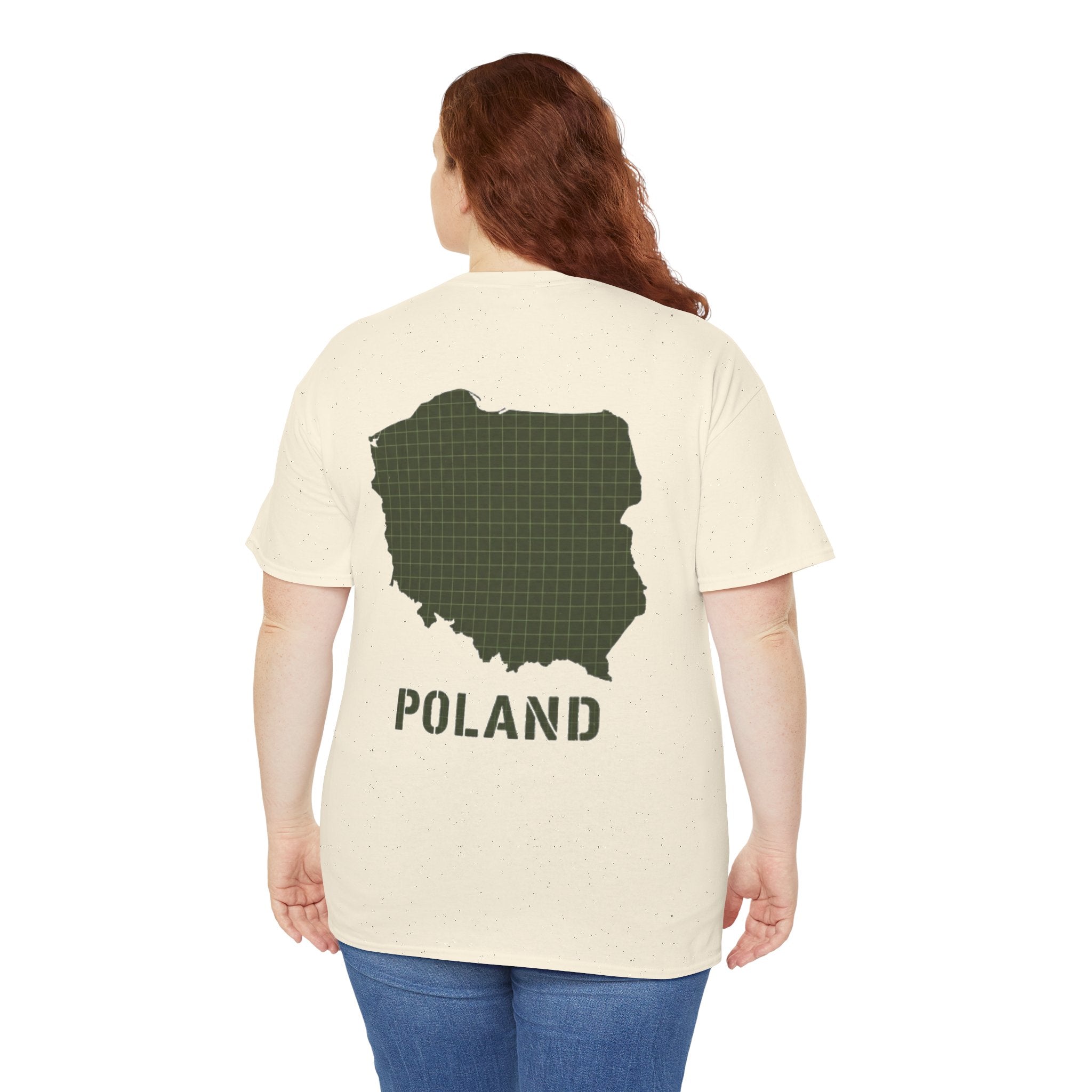 Poland Map T-Shirt — Gallus Logo Military-Style Polish Pride Tee