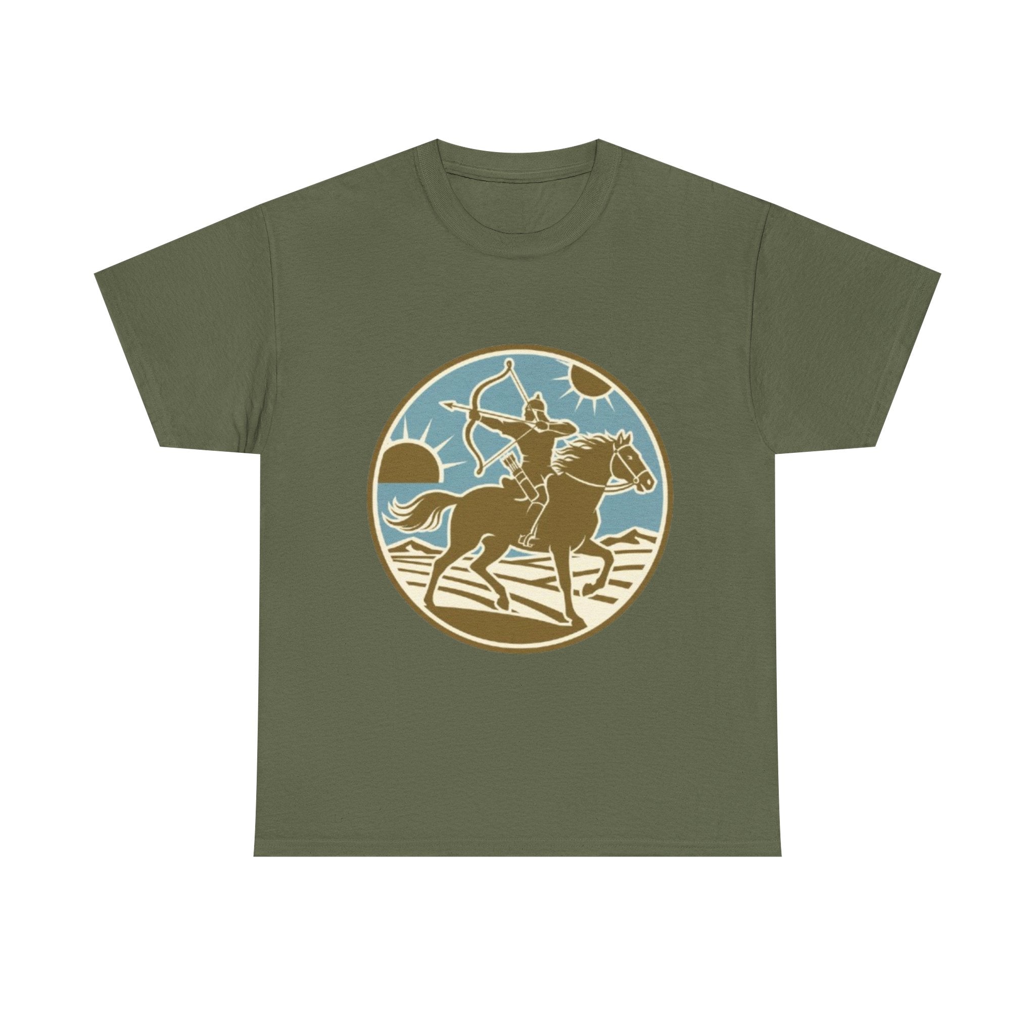 Cowboy Rodeo T‑Shirt — Western Rider Circle Graphic Tee
