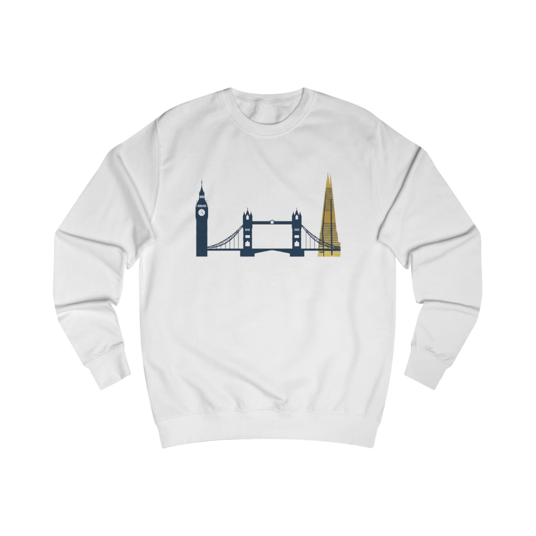 London Skyline Sweatshirt — Tower Bridge & The Shard Graphic