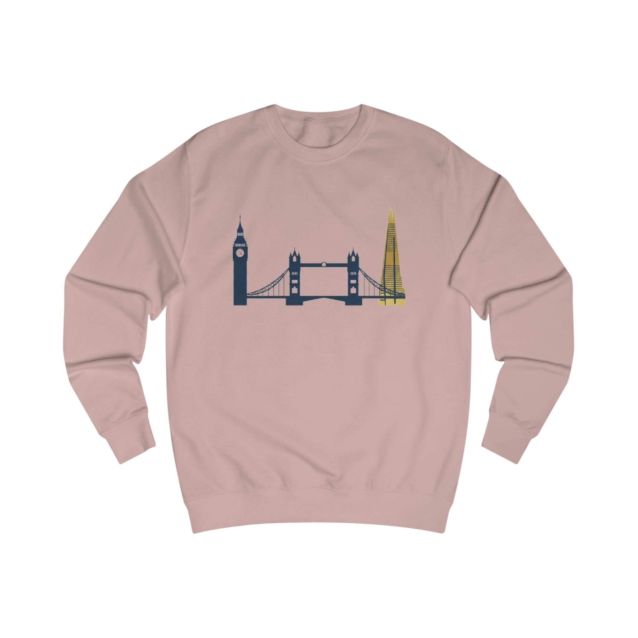 London Skyline Sweatshirt — Tower Bridge & The Shard Graphic