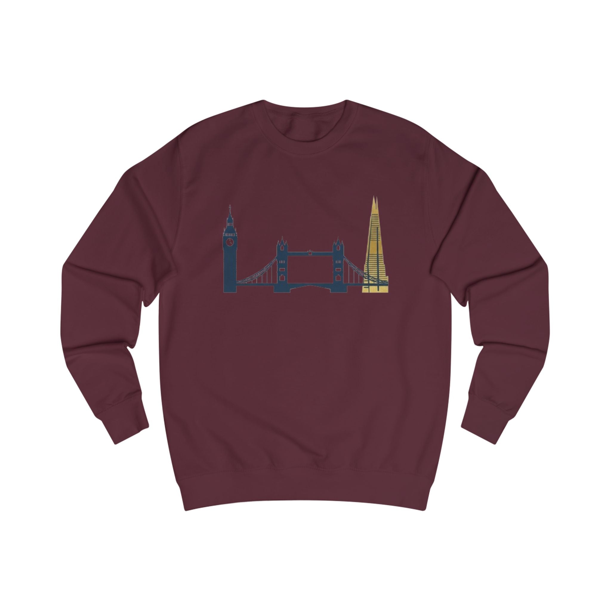 London Skyline Sweatshirt — Tower Bridge & The Shard Graphic
