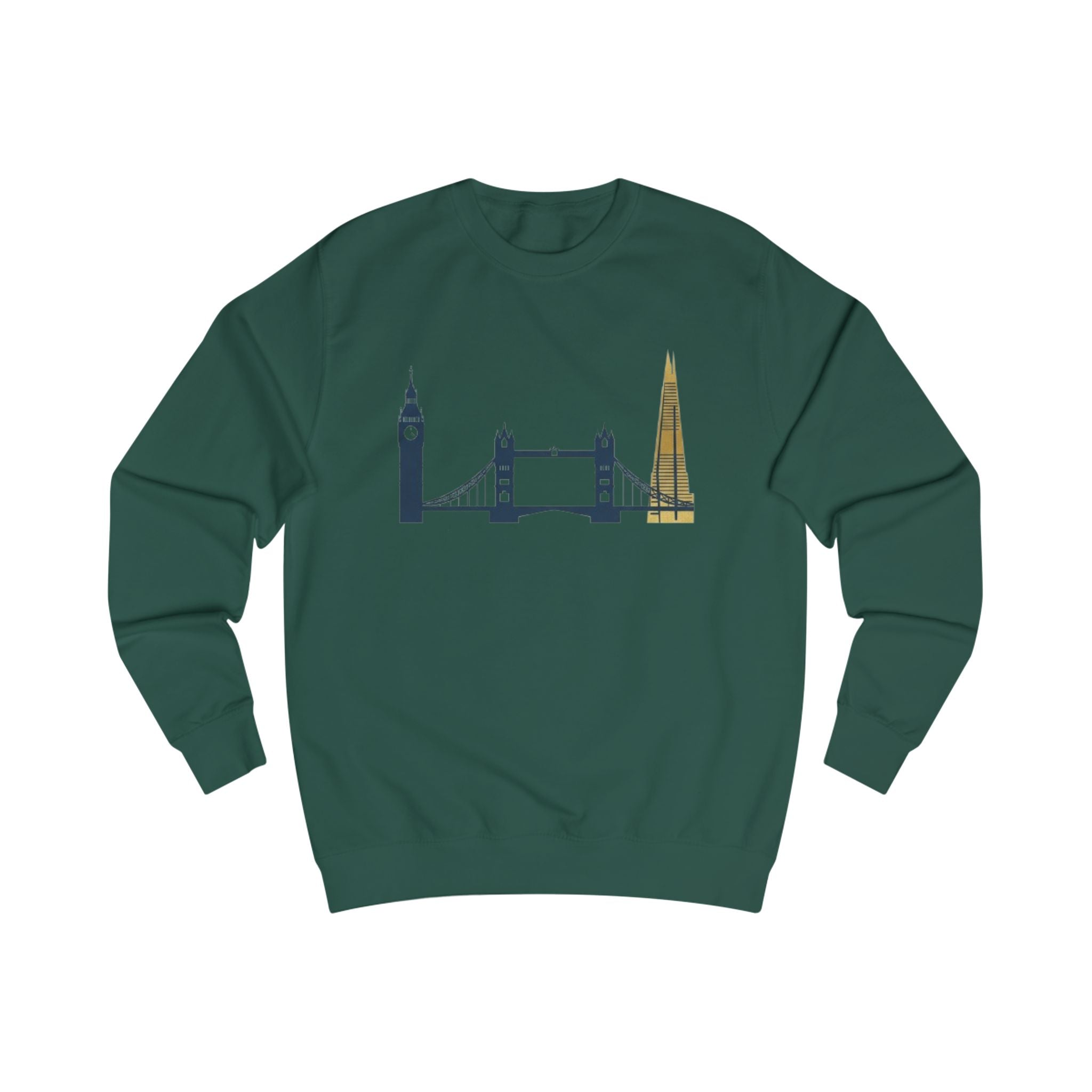 London Skyline Sweatshirt — Tower Bridge & The Shard Graphic