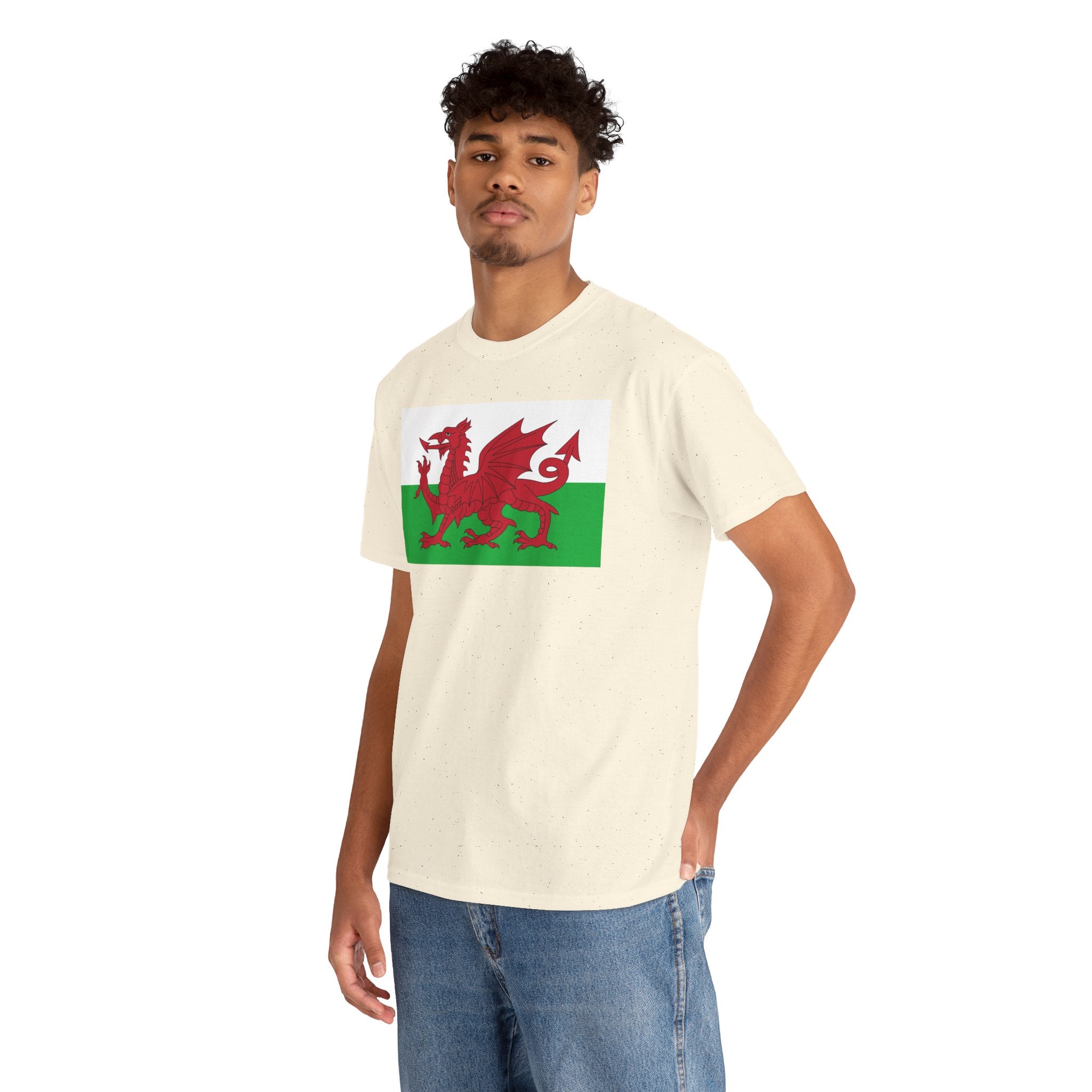 Welsh Dragon T‑Shirt — Cymru Red Dragon Flag Tee