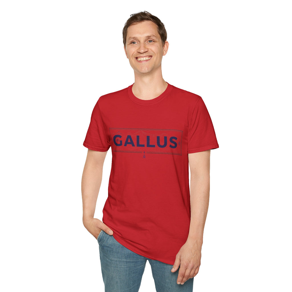 Gallus Street Sign T-Shirt — Vintage Road-Style Graphic Tee