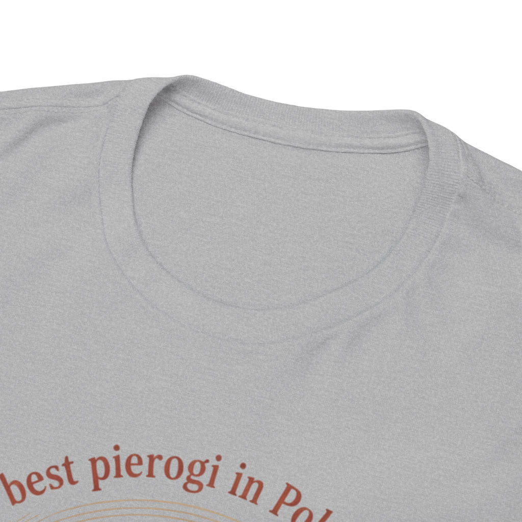 Kraków Pierogi Graphic Tee — "The best pierogi in Poland is in KRAKÓW" T-Shirt