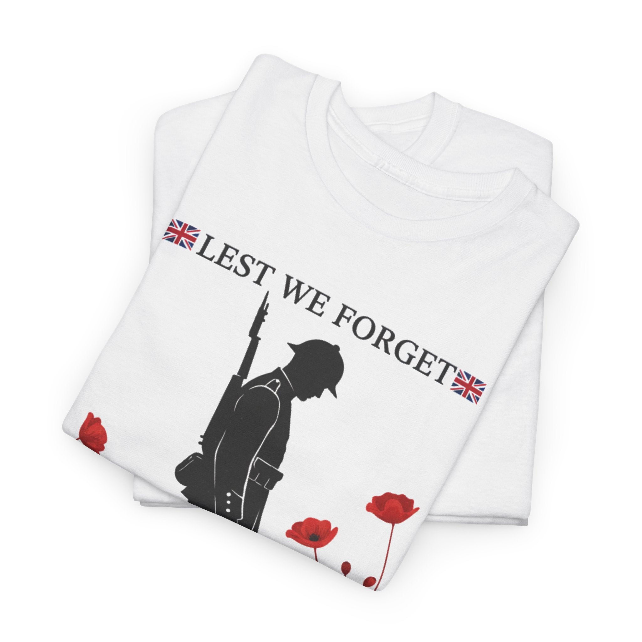 Flanders 1914–1918 T-Shirt — Great War Heritage Graphic