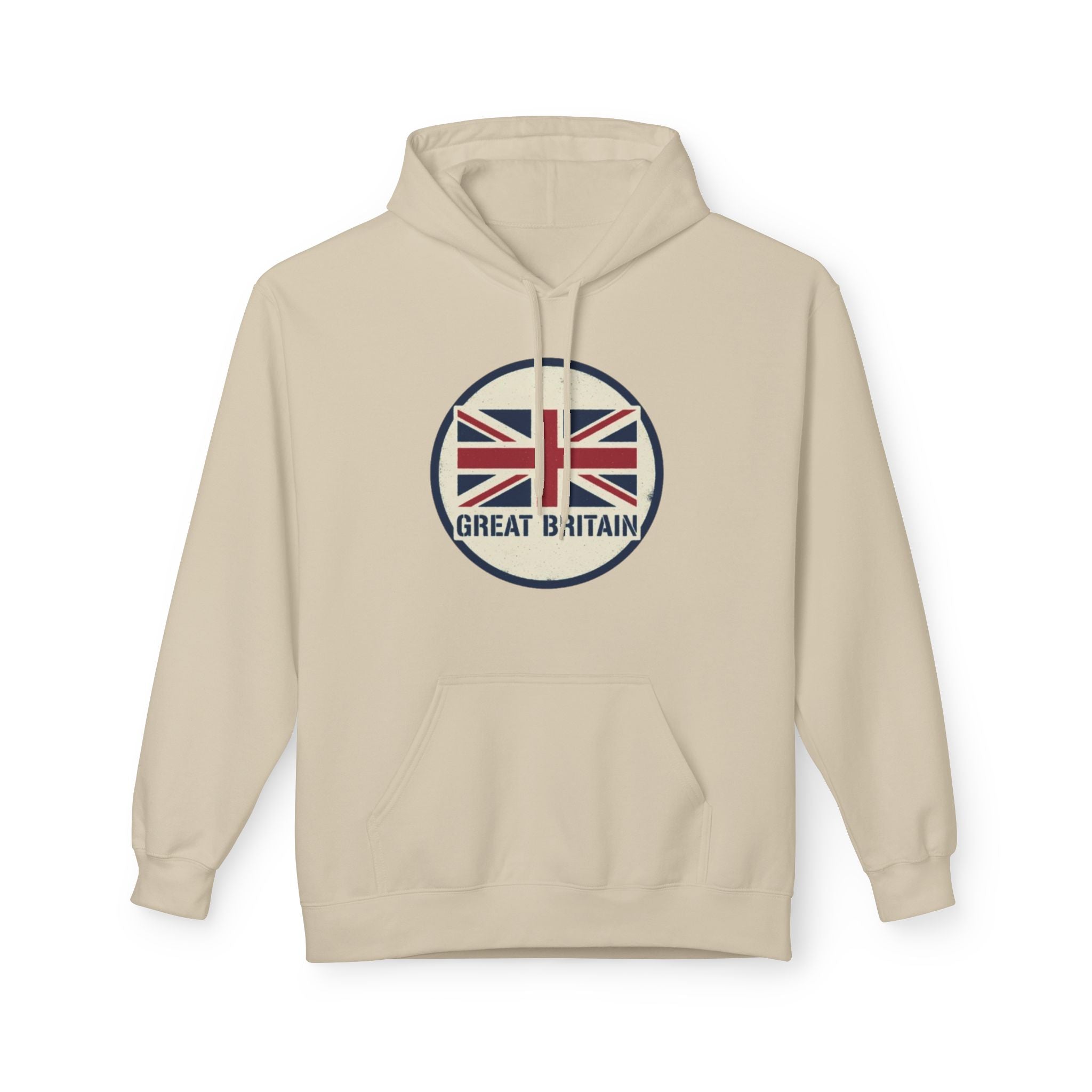 Great Britain Union Jack Hoodie — Vintage British Flag Pullover