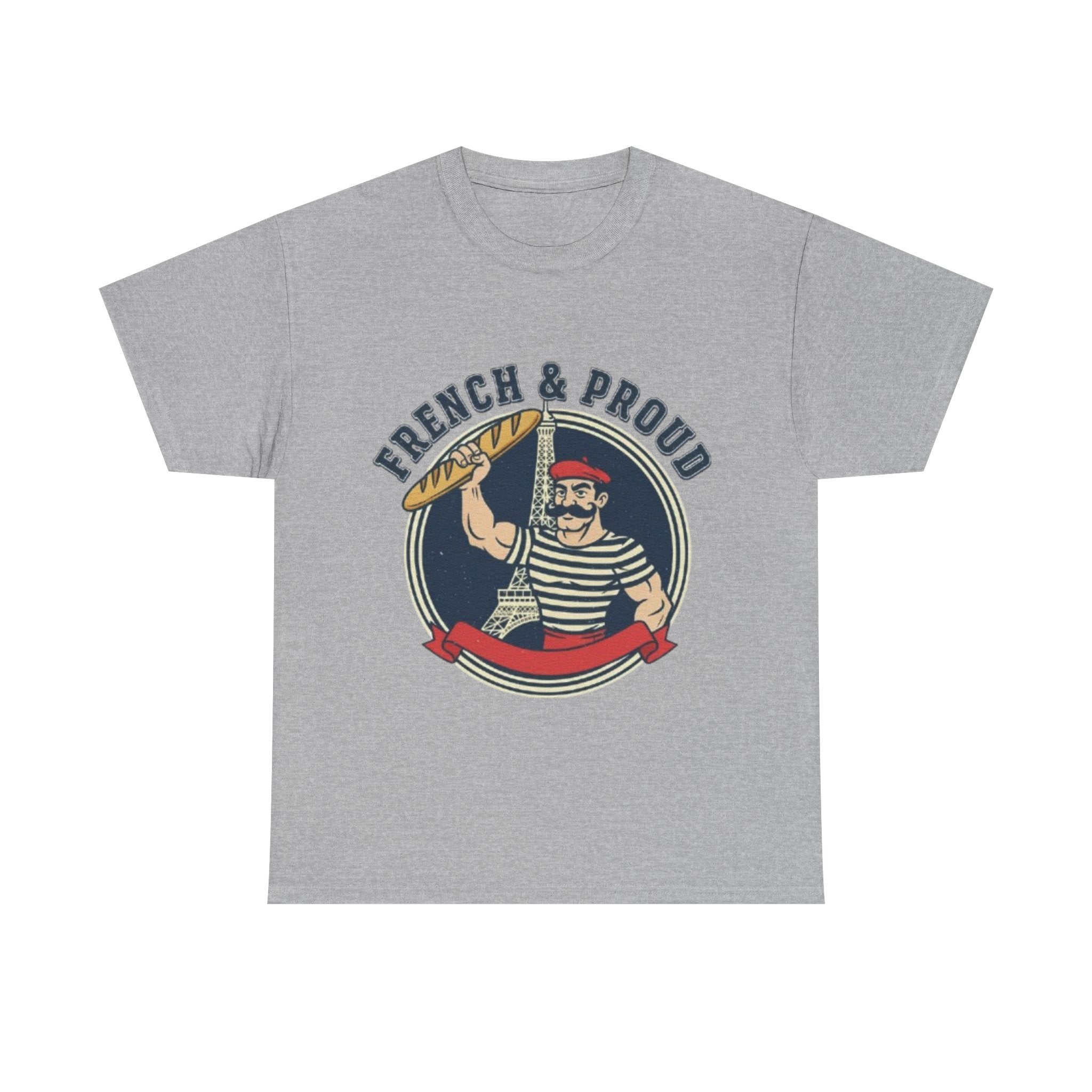 French & Proud T-Shirt — Retro French Sailor Graphic Tee