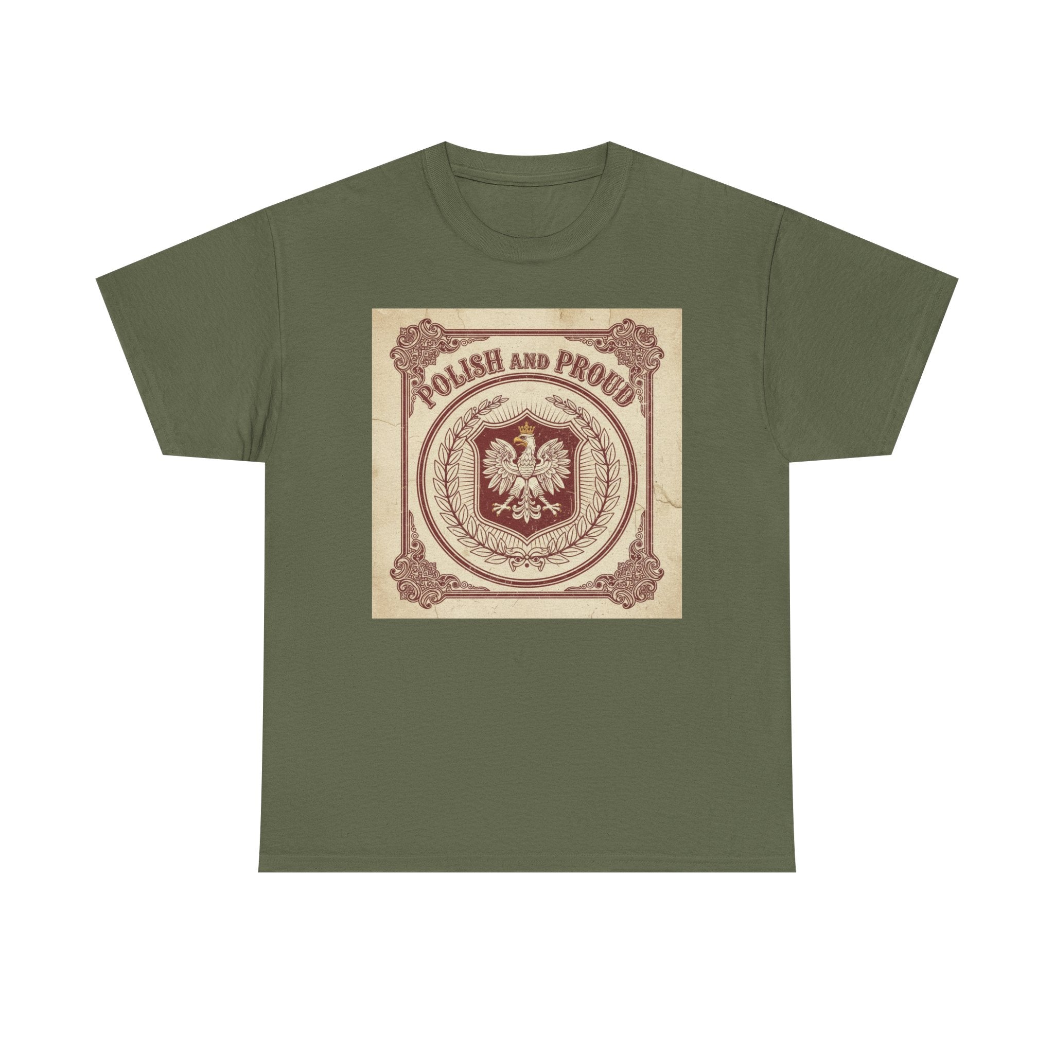 Polish and Proud T‑Shirt — Vintage Eagle Heritage Tee