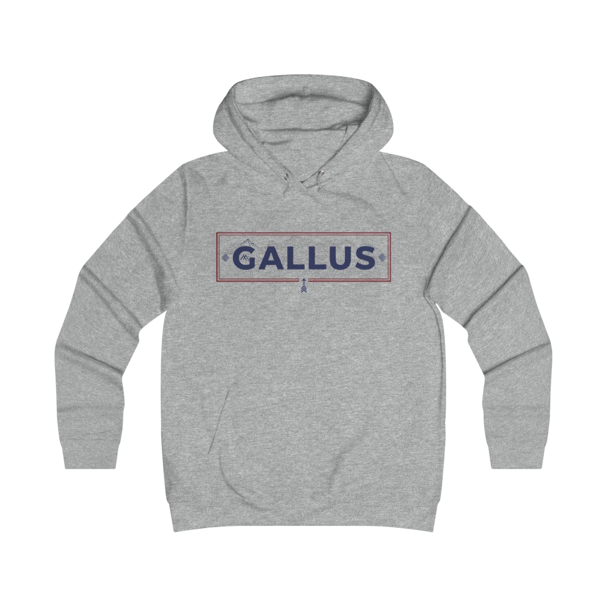 Spain Map College Hoodie — Gallus Vintage Campus Pullover