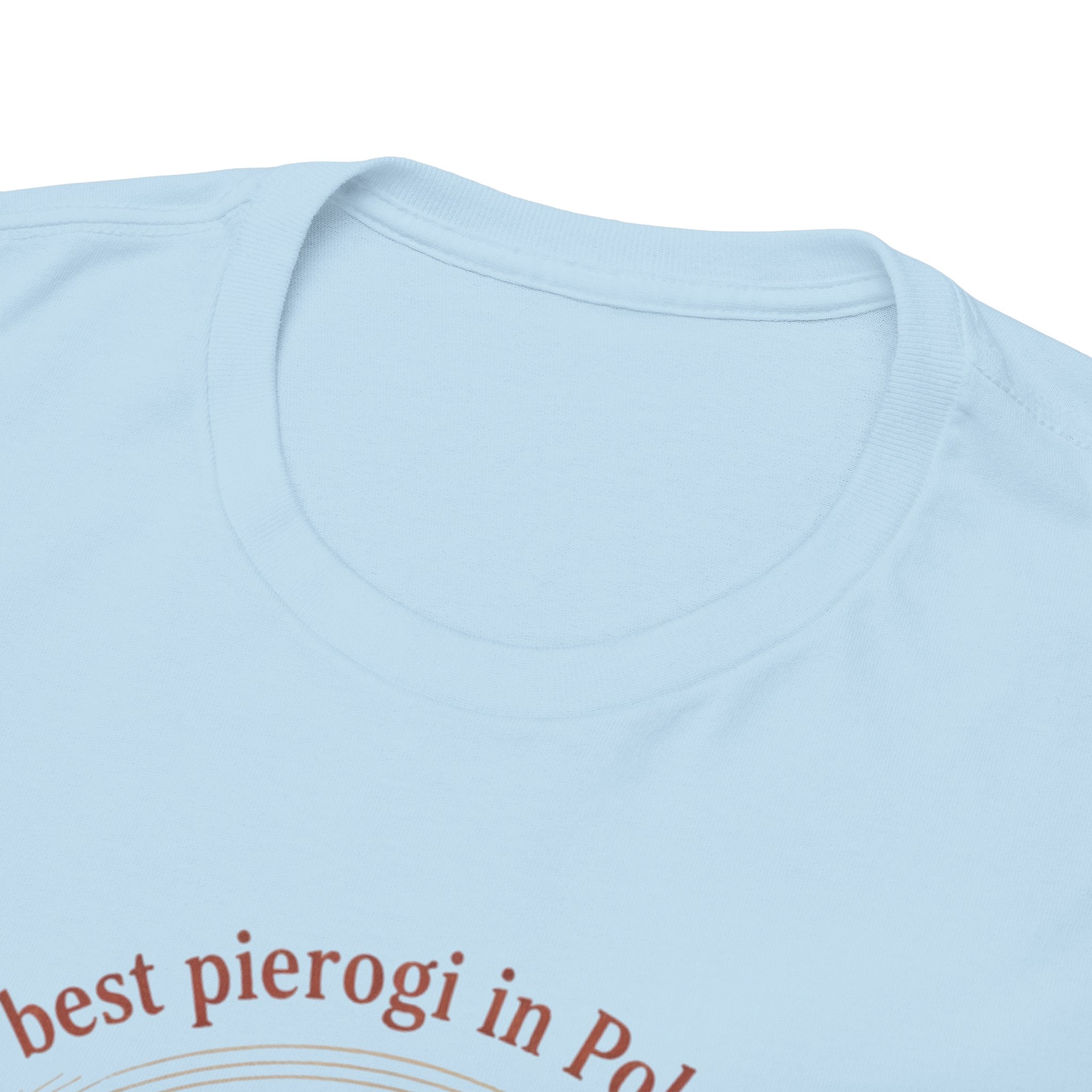 Kraków Pierogi Graphic Tee — "The best pierogi in Poland is in KRAKÓW" T-Shirt