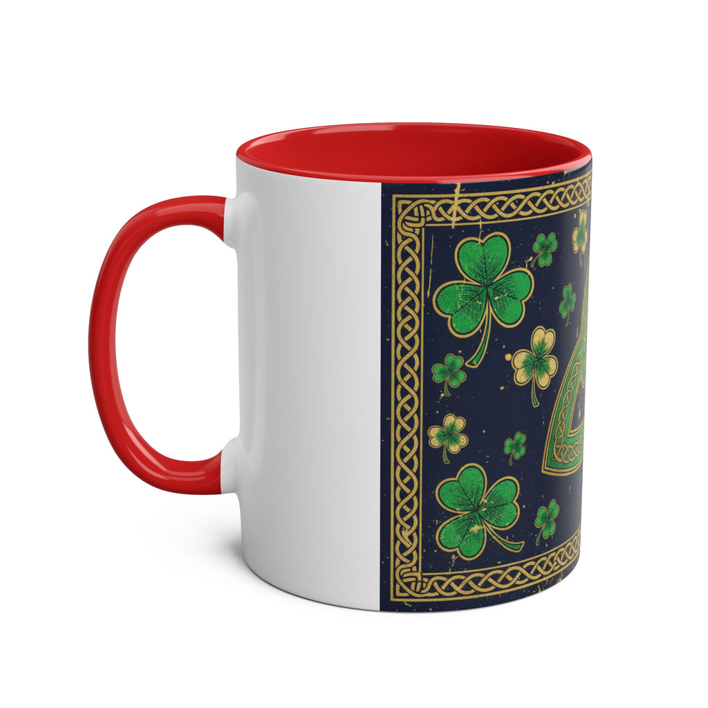 Celtic Trinity Knot Coffee Mug — Shamrock St. Patrick’s Day 11oz