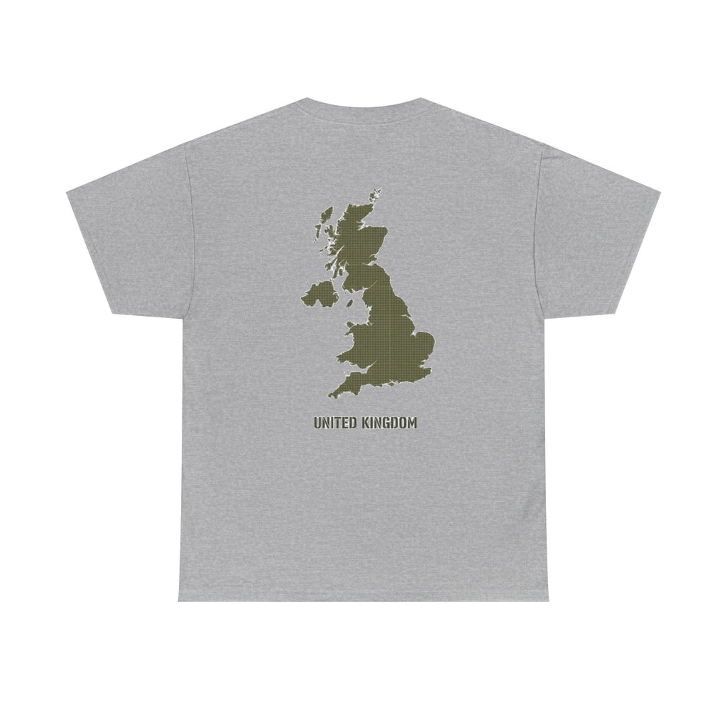 United Kingdom Map Tee — "GALLUS" Streetwear Graphic T-Shirt