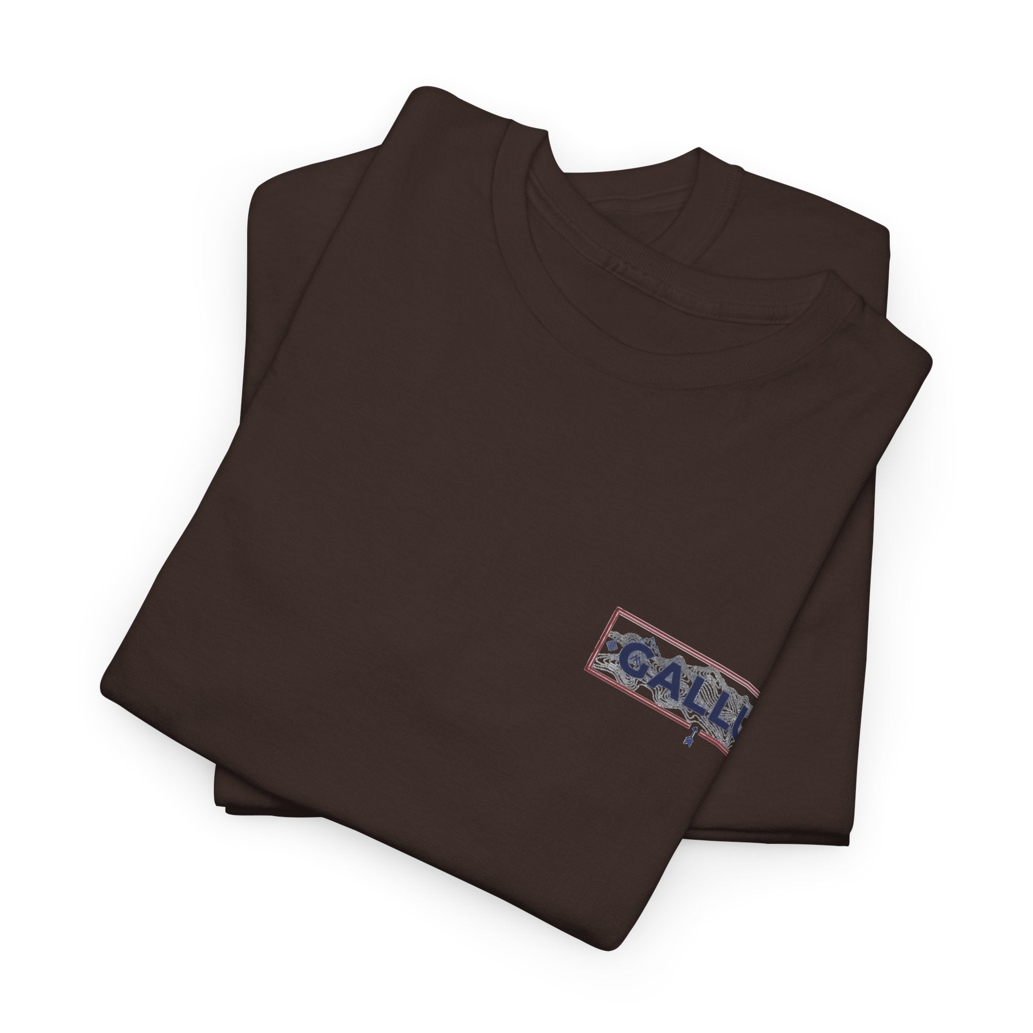 Gallus Logo Tee — Minimal Chest Patch White T-Shirt