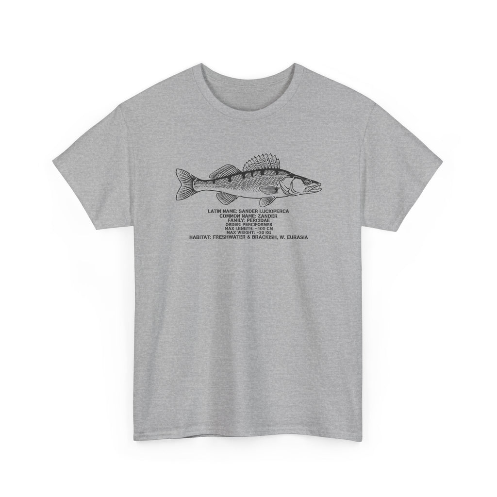 Walleye Fish (Zander) Illustration Tee | Fishing T-Shirt