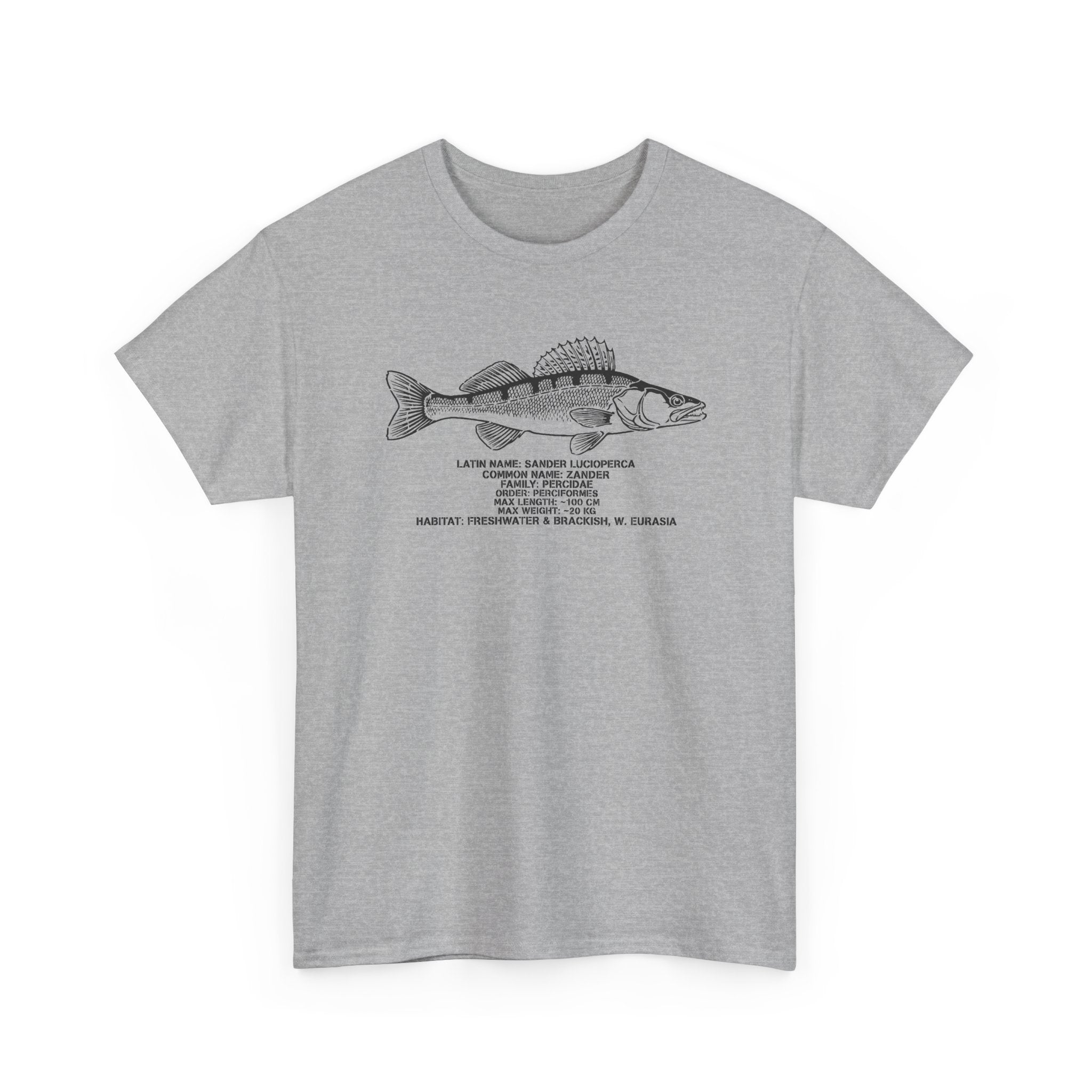 Walleye Fish (Zander) Illustration Tee | Fishing T-Shirt