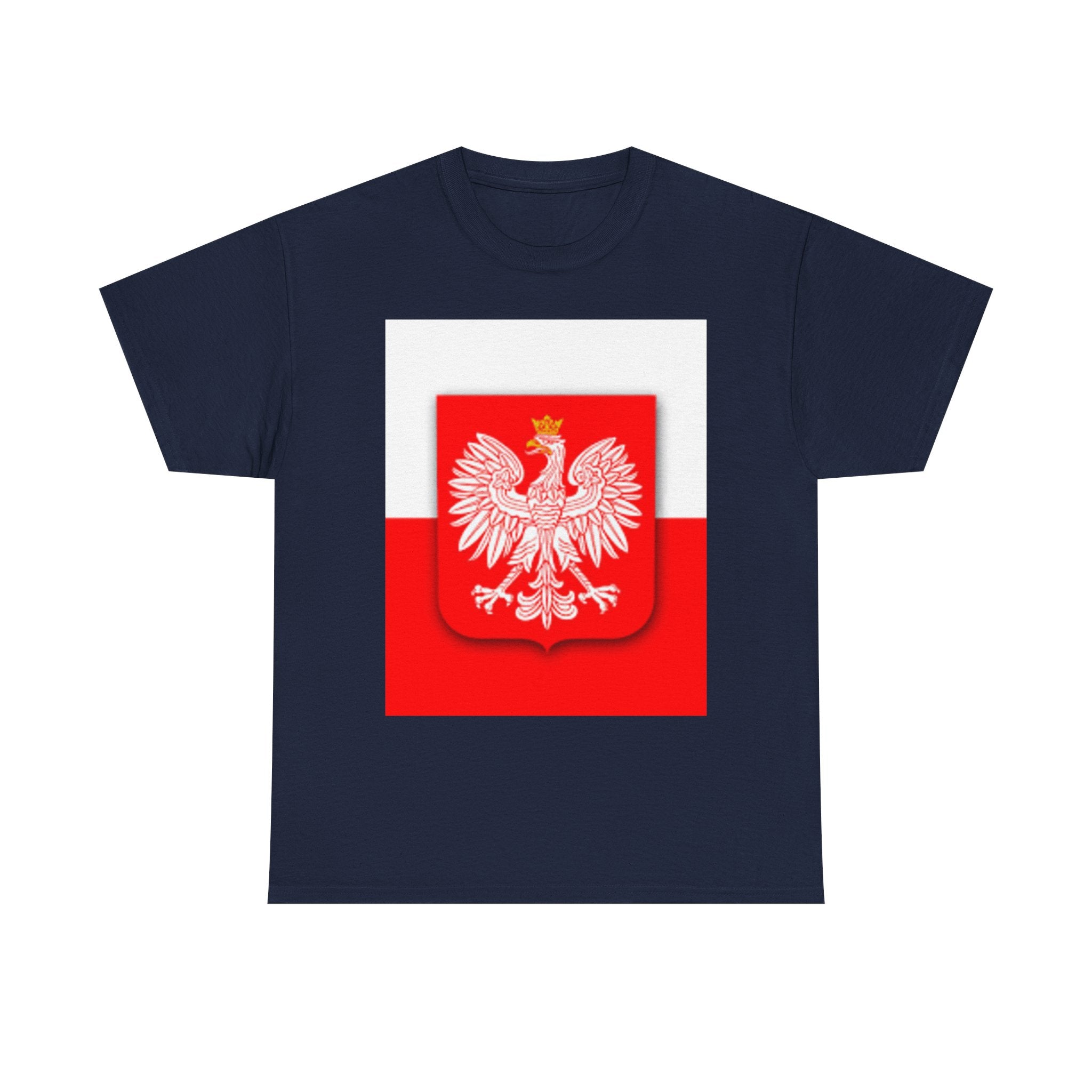 Polish White Eagle T-Shirt — Polska Coat of Arms Tee