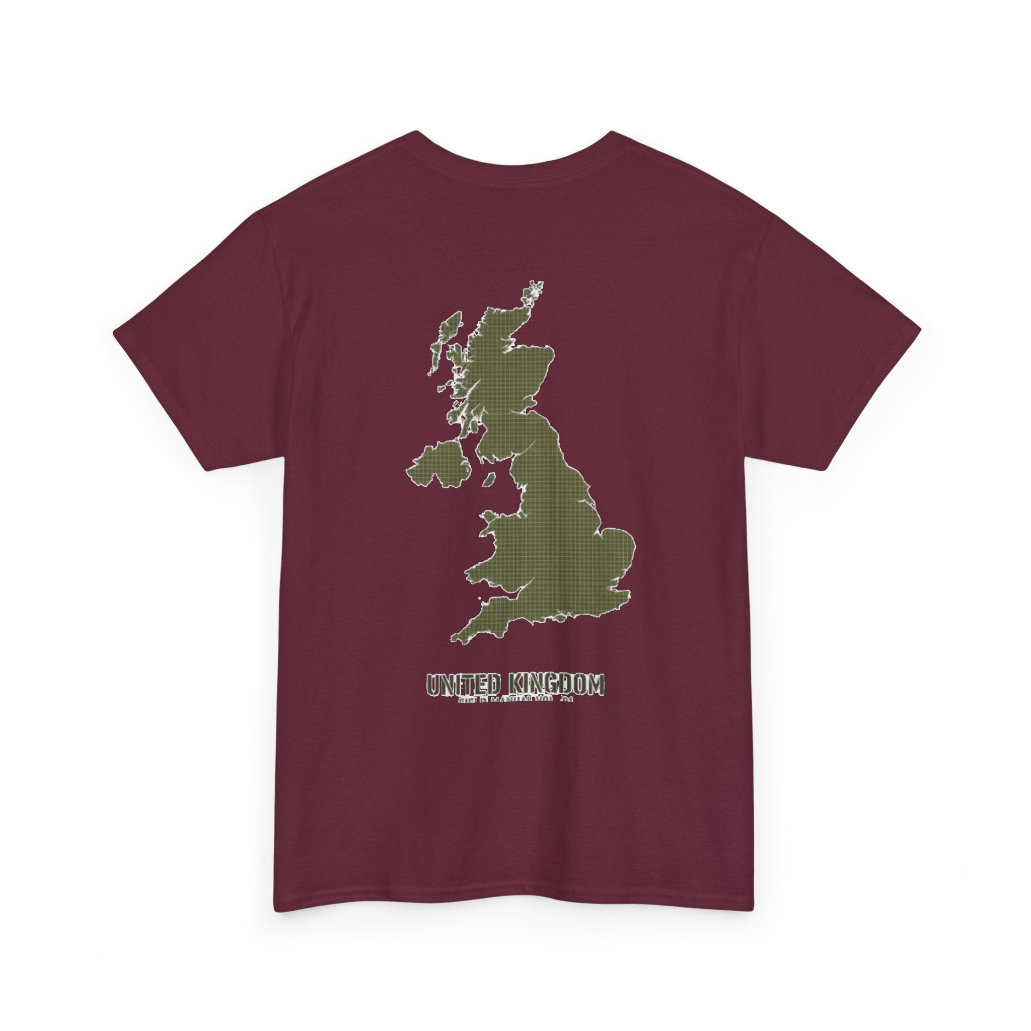 United Kingdom Map T-Shirt — Minimal UK Outline Tee