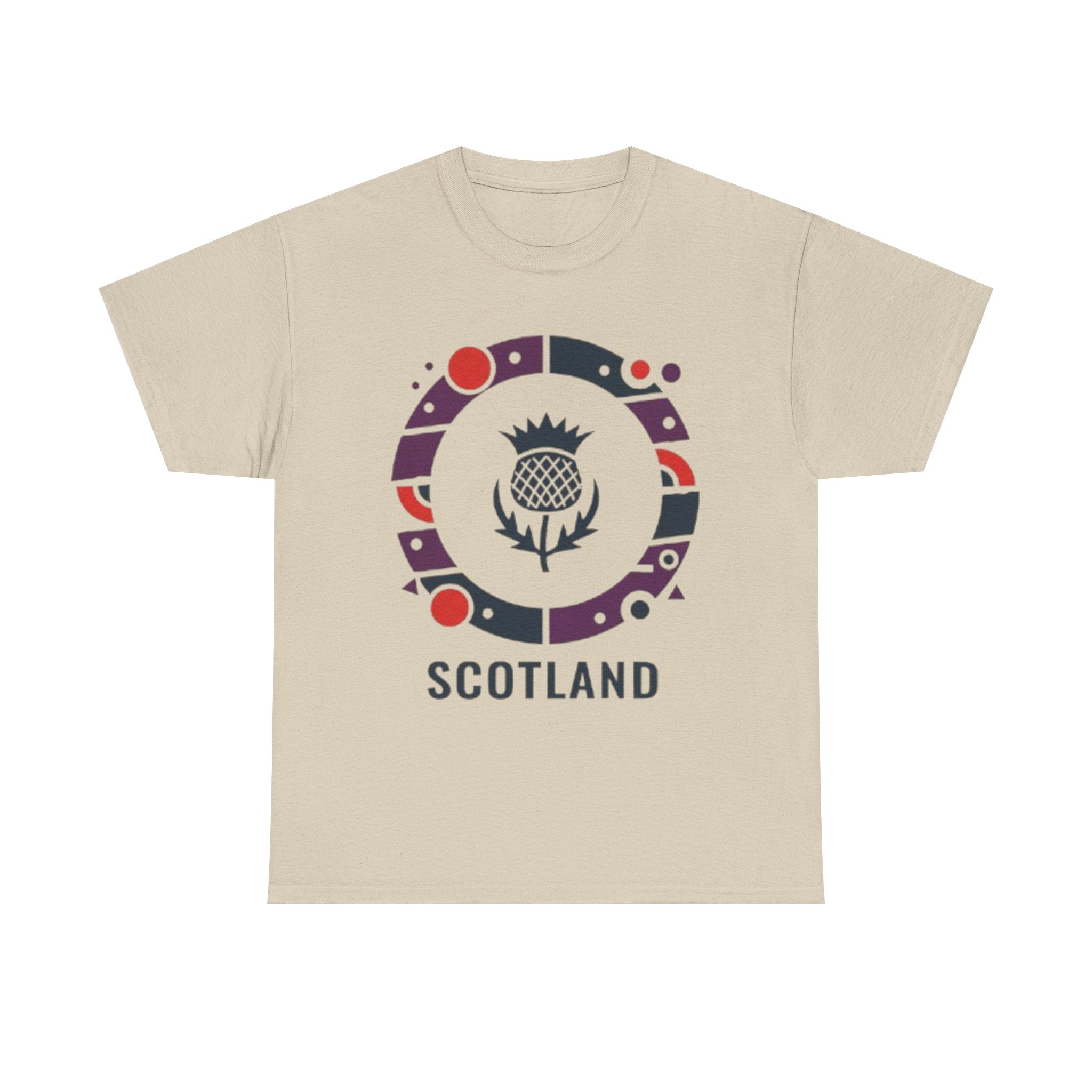 Scotland Thistle Graphic Tee — Scottish Pride Casual T‑Shirt
