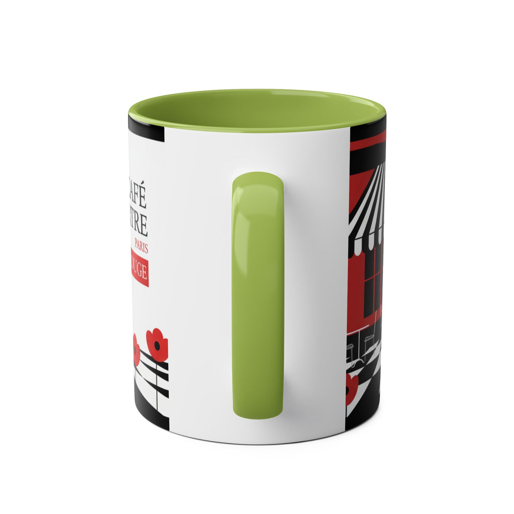 Two-Tone Coffee Mugs, 11oz