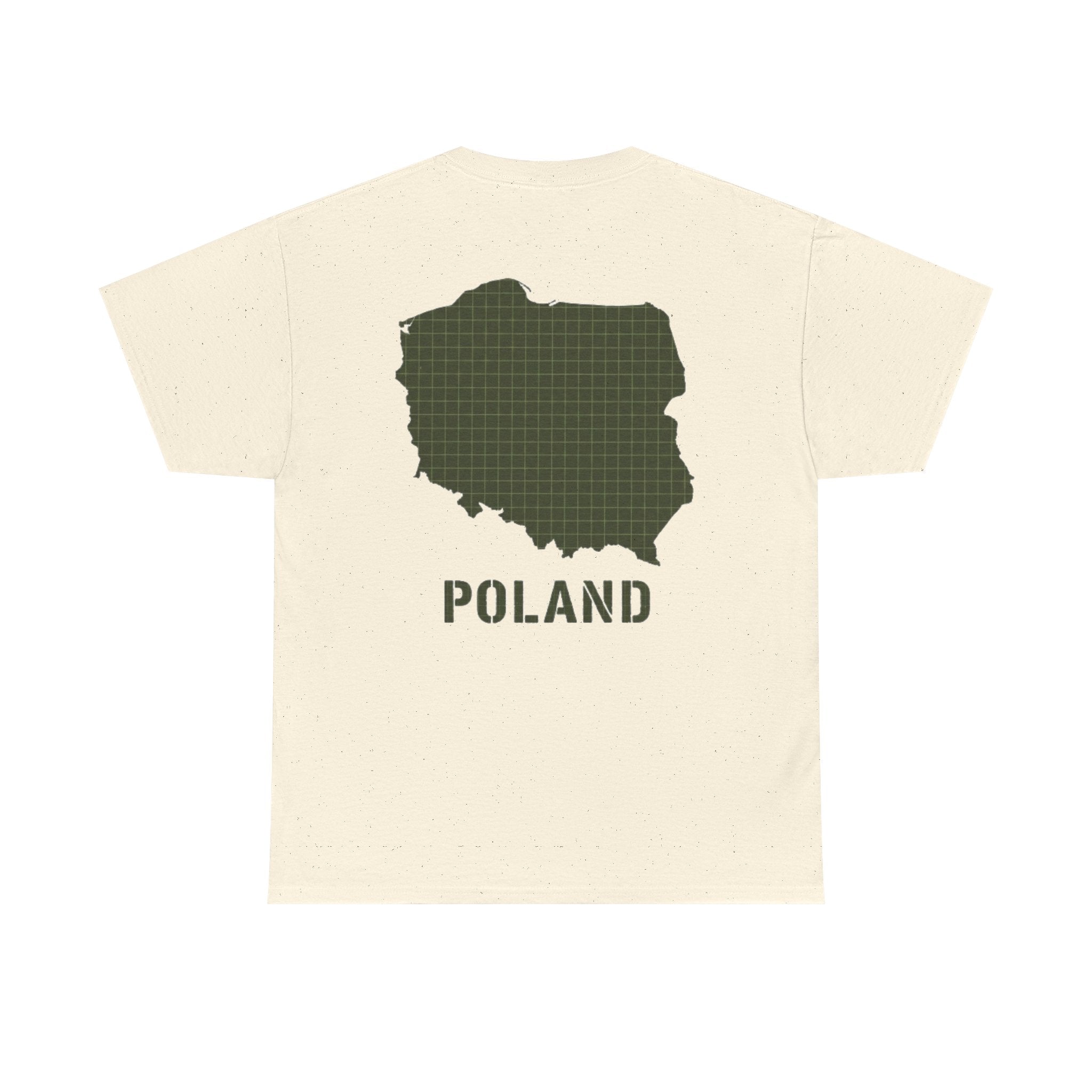Poland Map T-Shirt — Gallus Logo Military-Style Polish Pride Tee