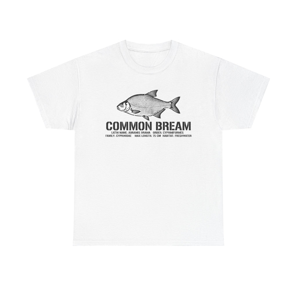 Common Bream Fishing Tee — Vintage Fish Illustration T-Shirt