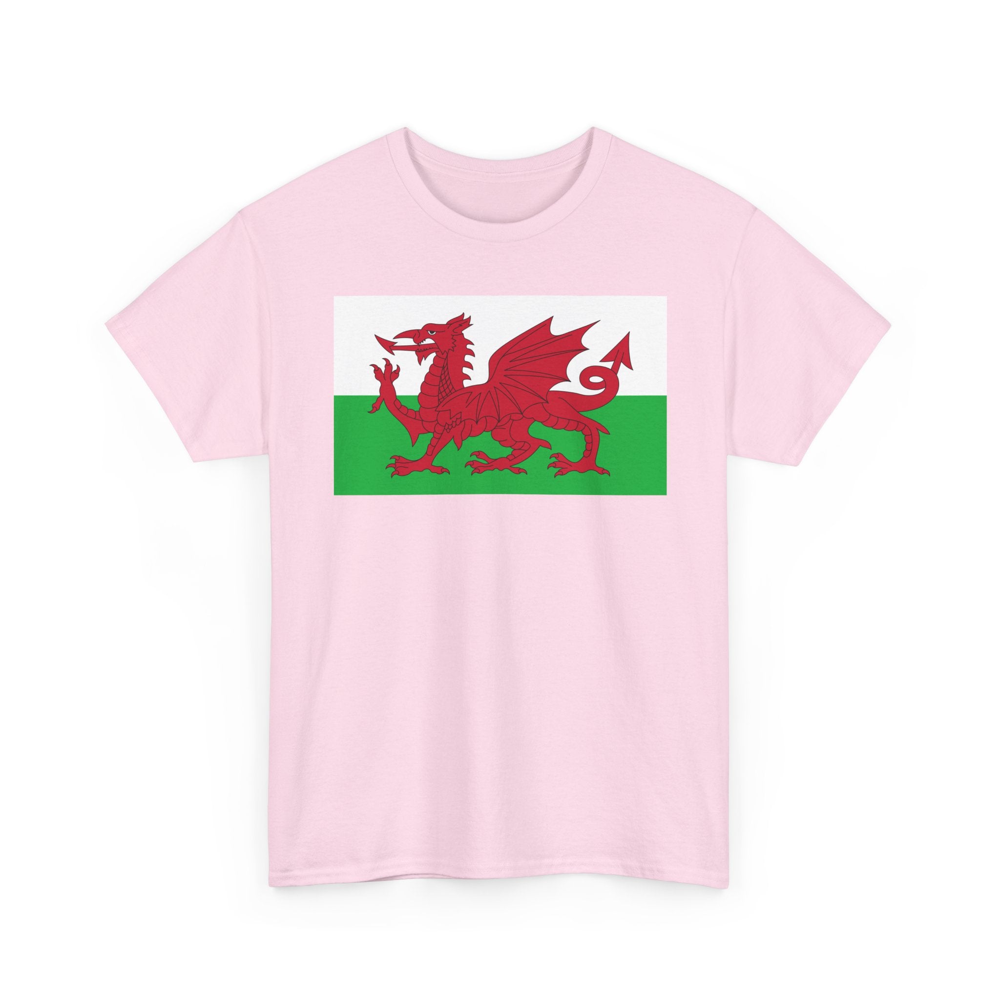 Welsh Dragon T‑Shirt — Cymru Red Dragon Flag Tee