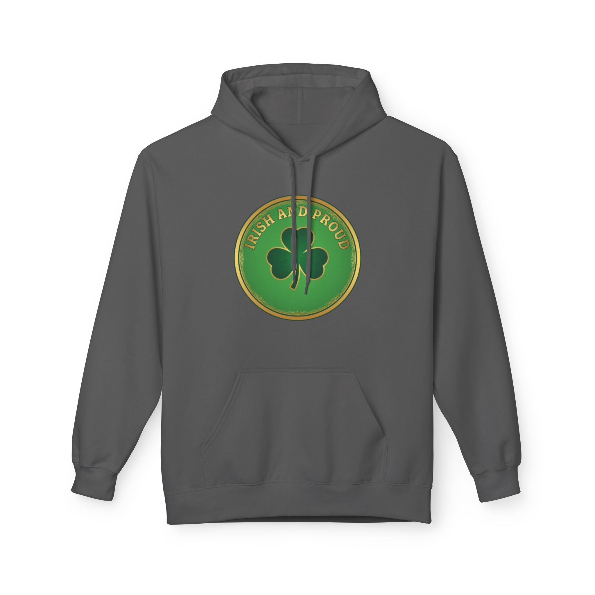 Lucky & Proud Shamrock Hoodie — Irish Pride St. Patrick’s Day Sweatshirt