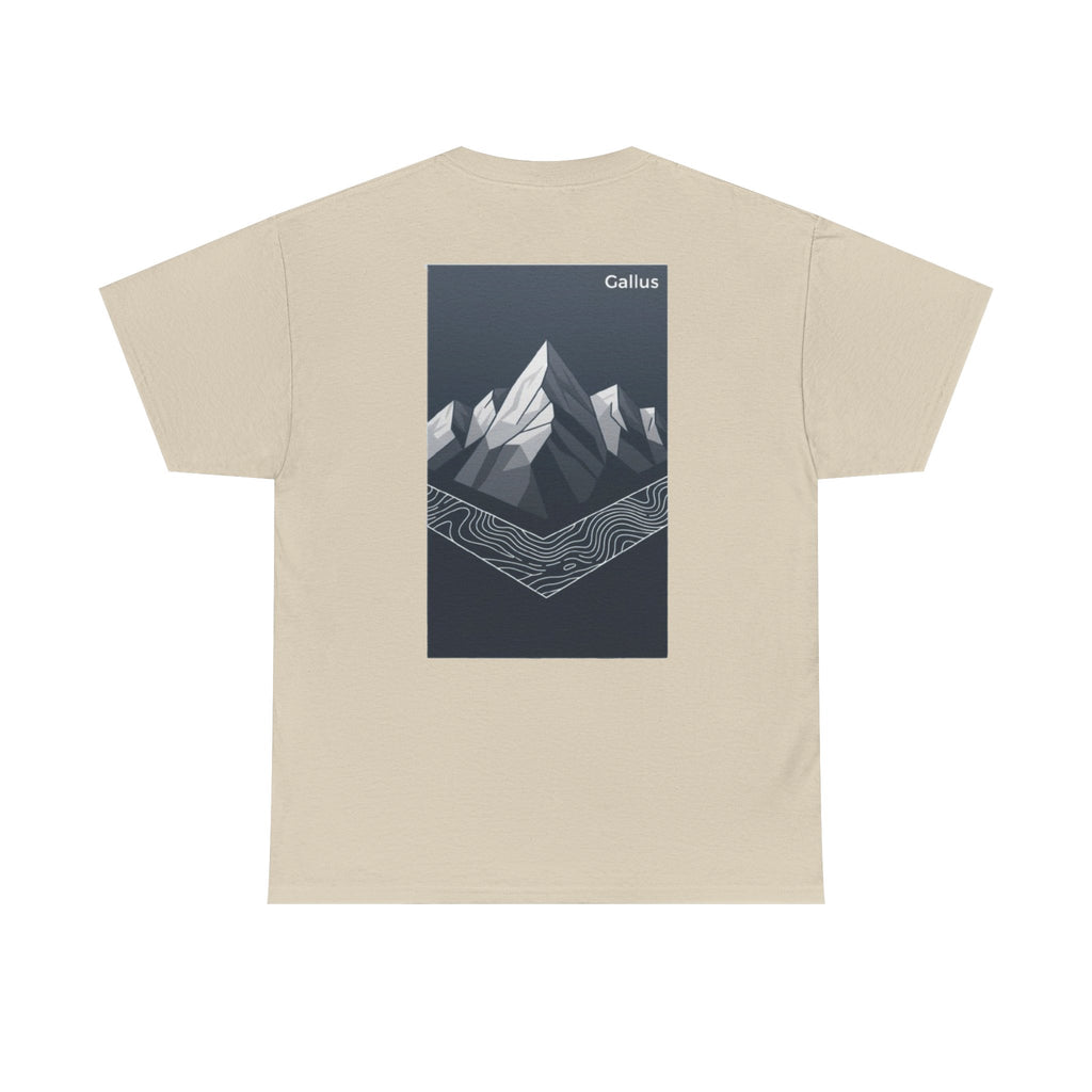 Mountain Graphic Tee — Gallus Logo Adventure T‑Shirt