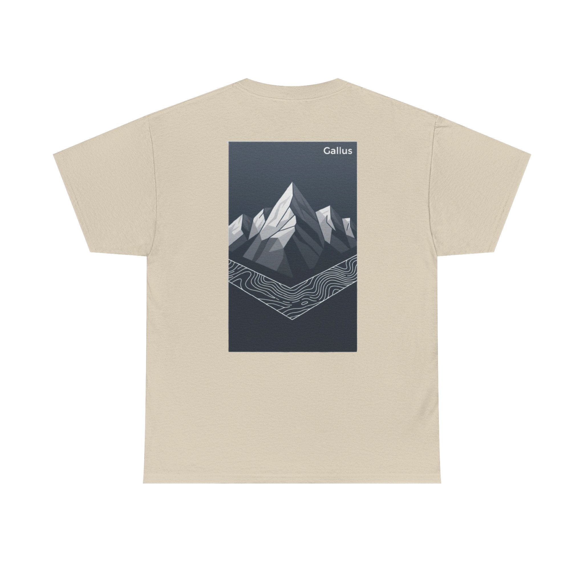 Mountain Graphic Tee — Gallus Logo Adventure T‑Shirt