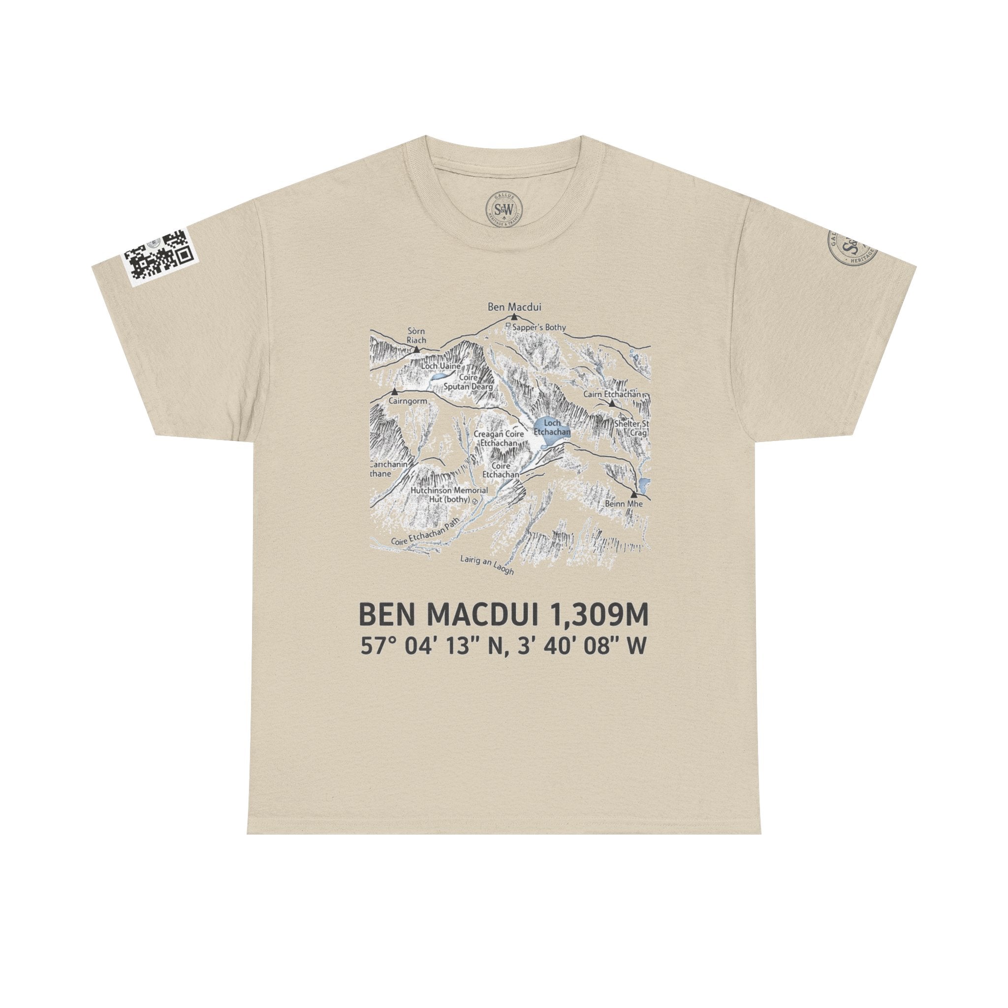 Ben Macdui 1,309m with QR Code Special Edition