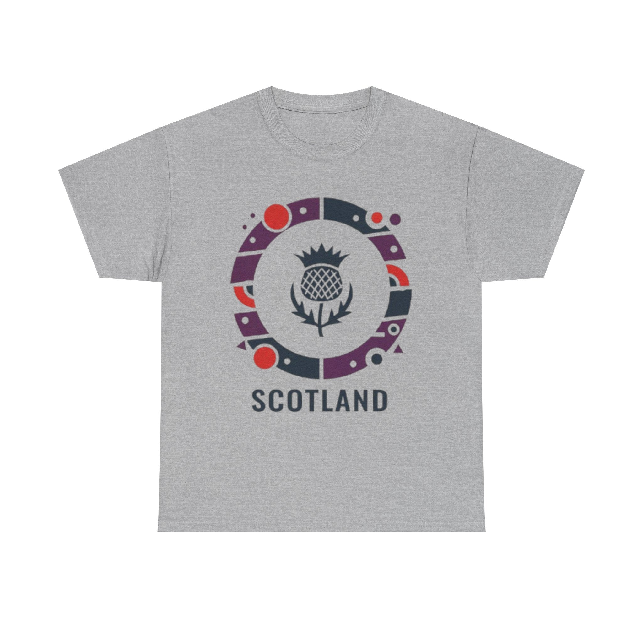 Scotland Thistle Graphic Tee — Scottish Pride Casual T‑Shirt