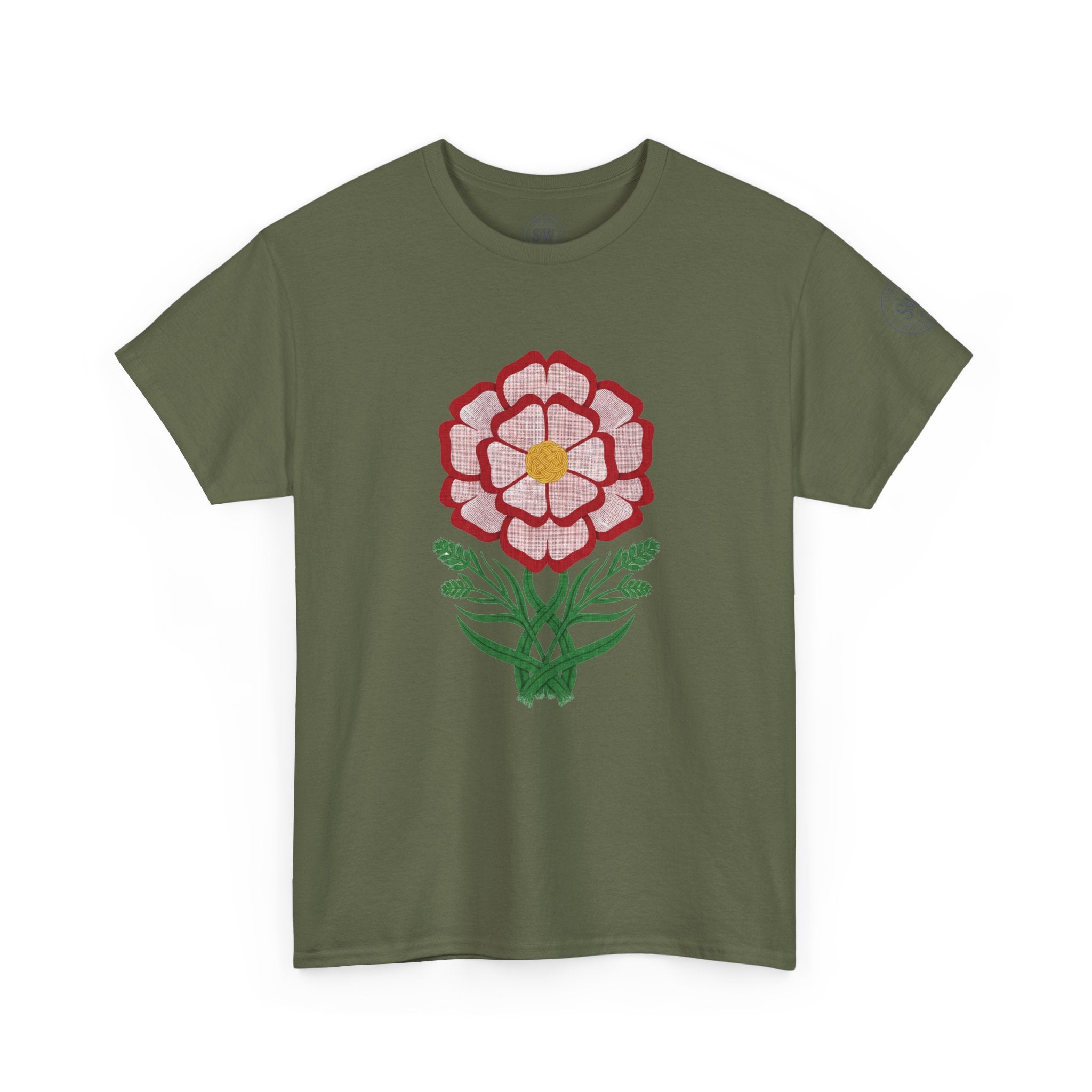 Floral Tudor Rose Graphic Tee