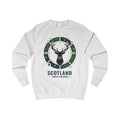 Scotland Deer Crest Sweatshirt — Land of the Brave Graphic Crewneck
