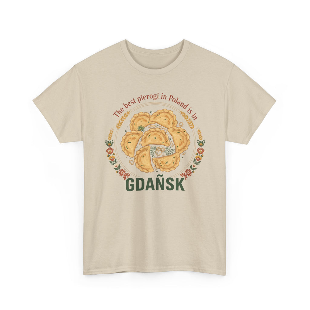 Gdańsk Pierogi T-Shirt — "The best pierogi in Poland" Travel Souvenir Tee