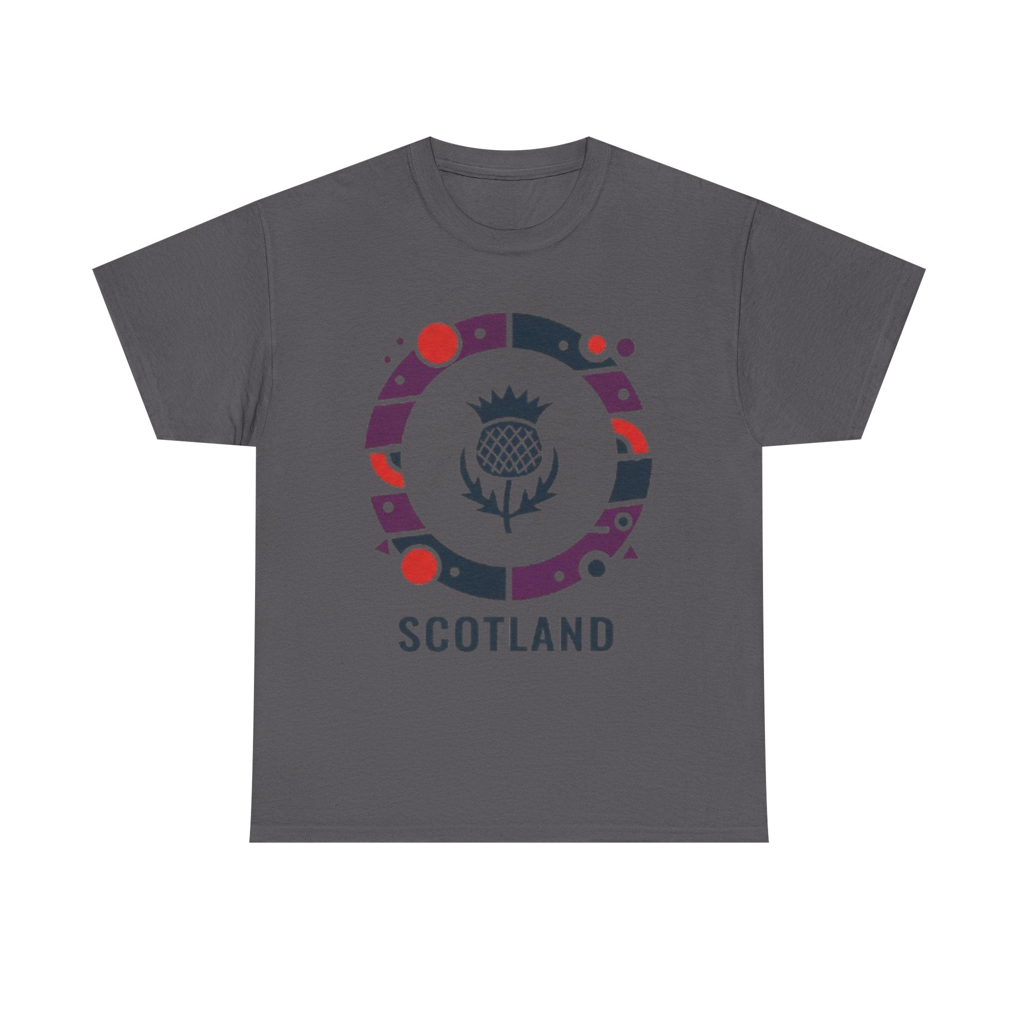 Scotland Thistle Graphic Tee — Scottish Pride Casual T‑Shirt
