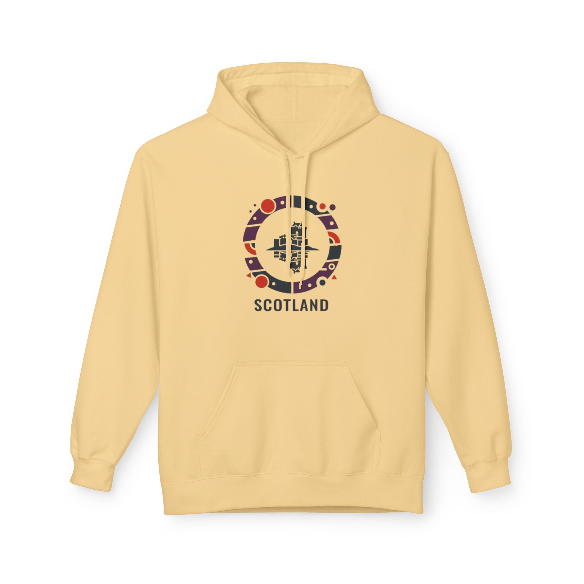 Scotland Crest Hoodie — Modern Scottish Travel Sweatshirt