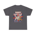 Biscuit Duty T‑Shirt - "Sorry Can't Talk, I'm On Biscuit Duty" British Tea & Biscuit Graphic Tee