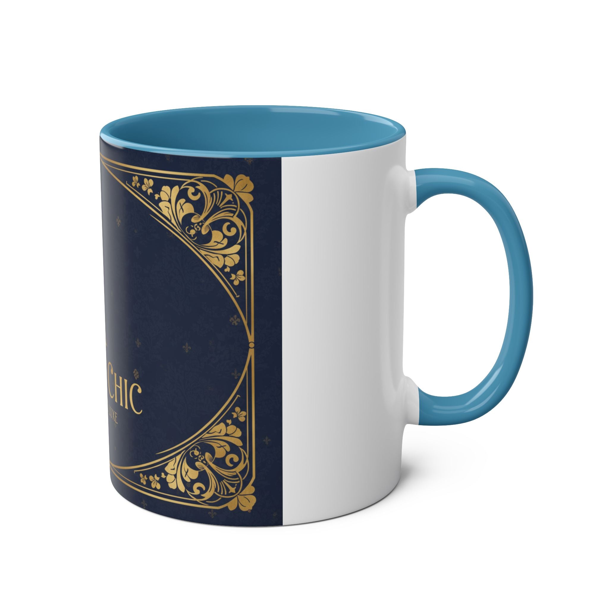 Two-Tone Coffee Mugs, 11oz