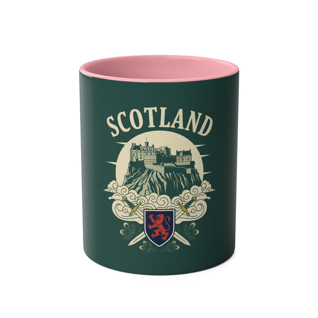 Two-Tone Coffee Mugs, 11oz