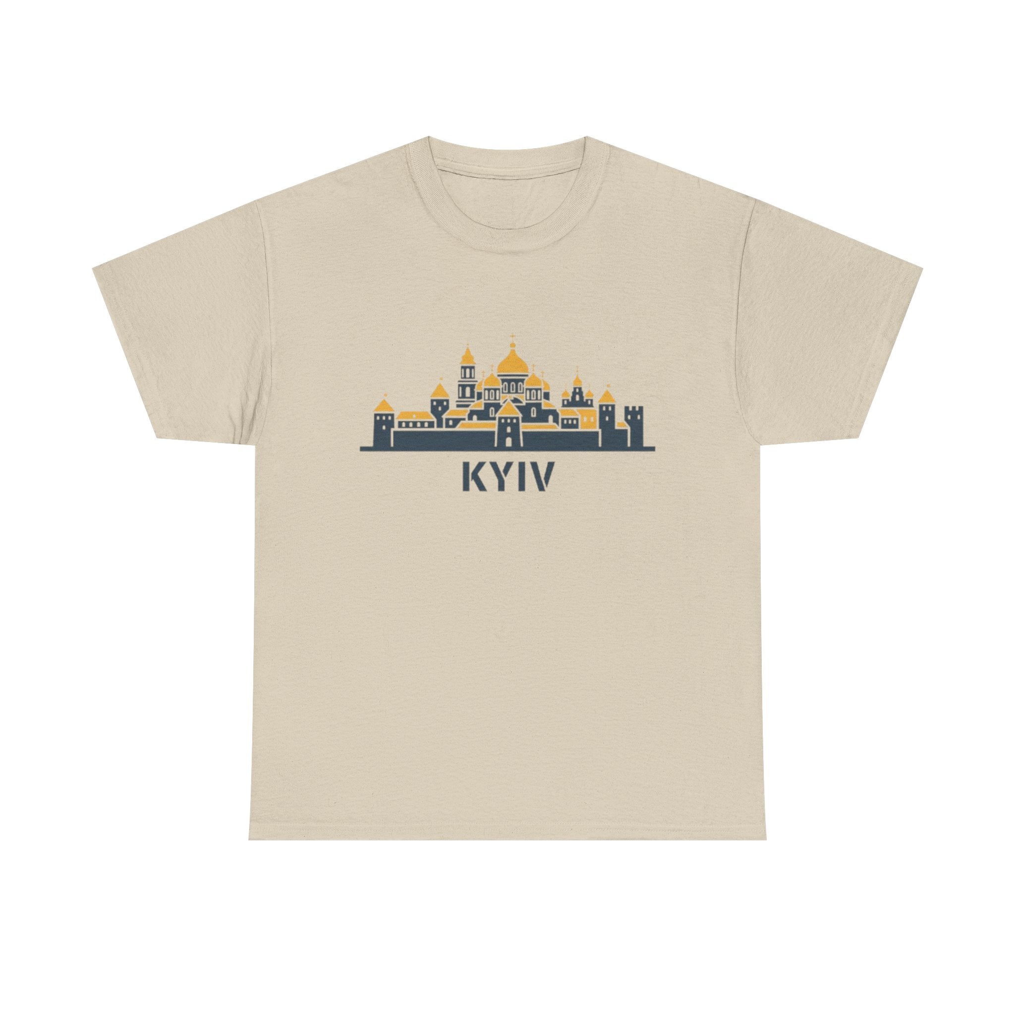 Kyiv Skyline Tee — Ukrainian Cityscape Graphic T-Shirt