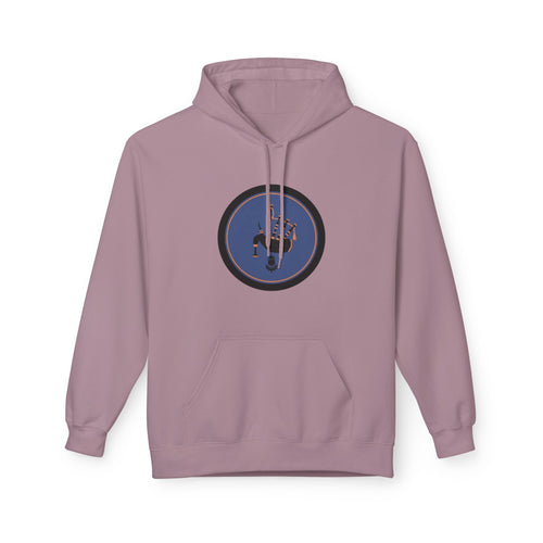 Retro astronaut helmet space graphic hoodie