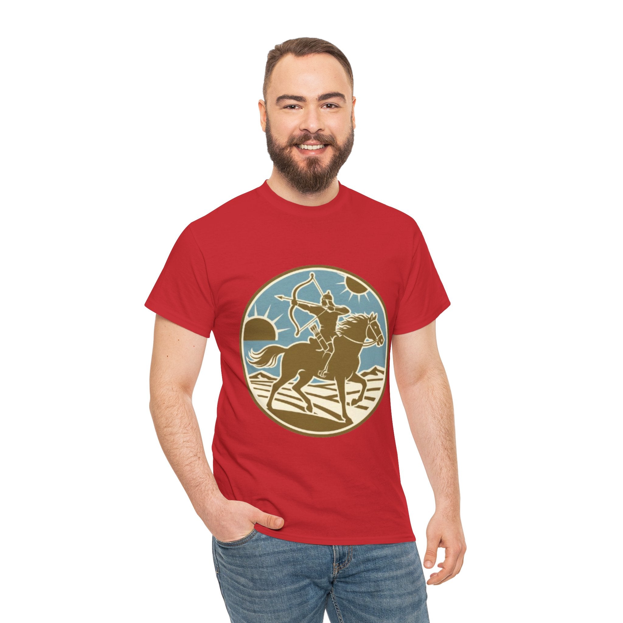 Cowboy Rodeo T‑Shirt — Western Rider Circle Graphic Tee