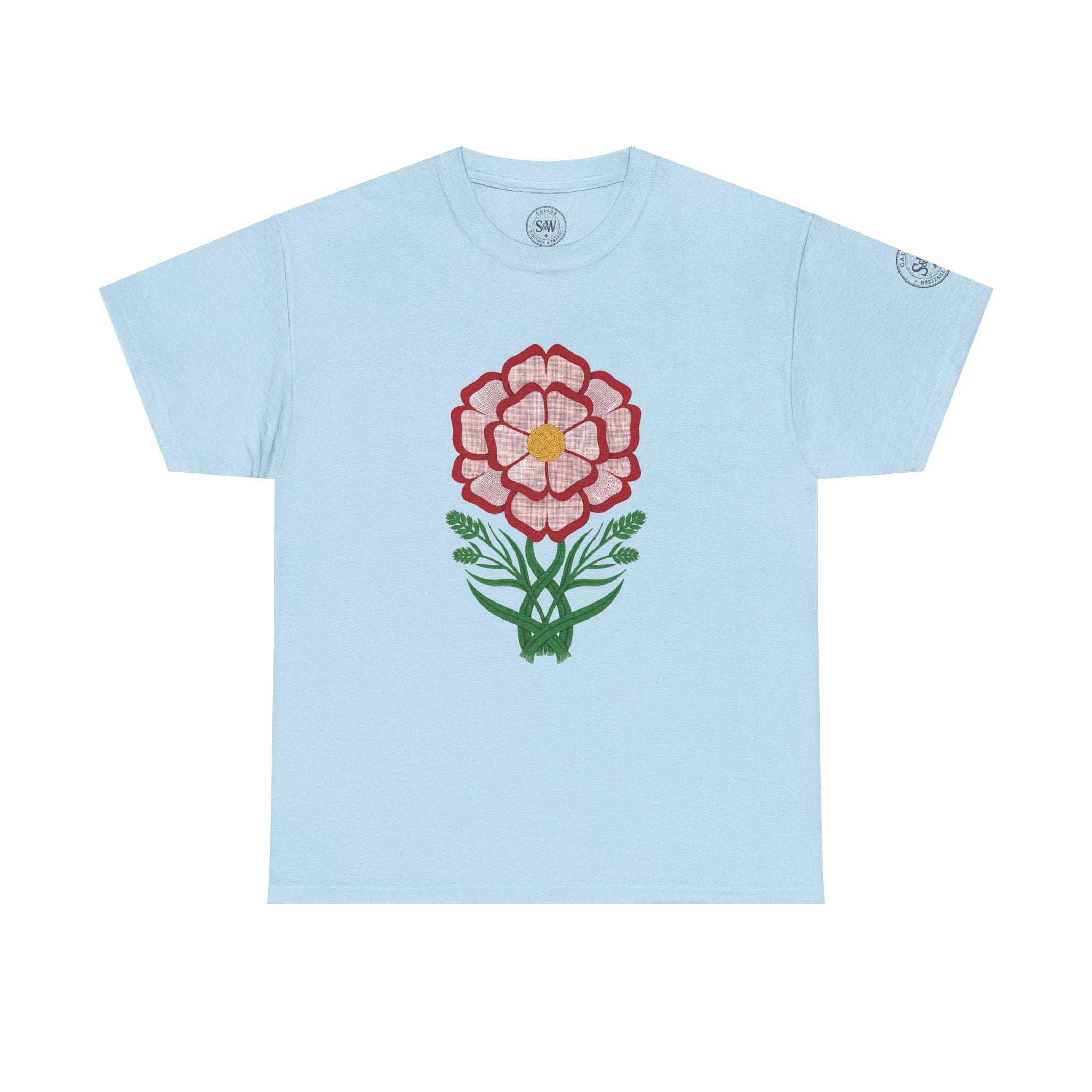 Floral Tudor Rose Graphic Tee